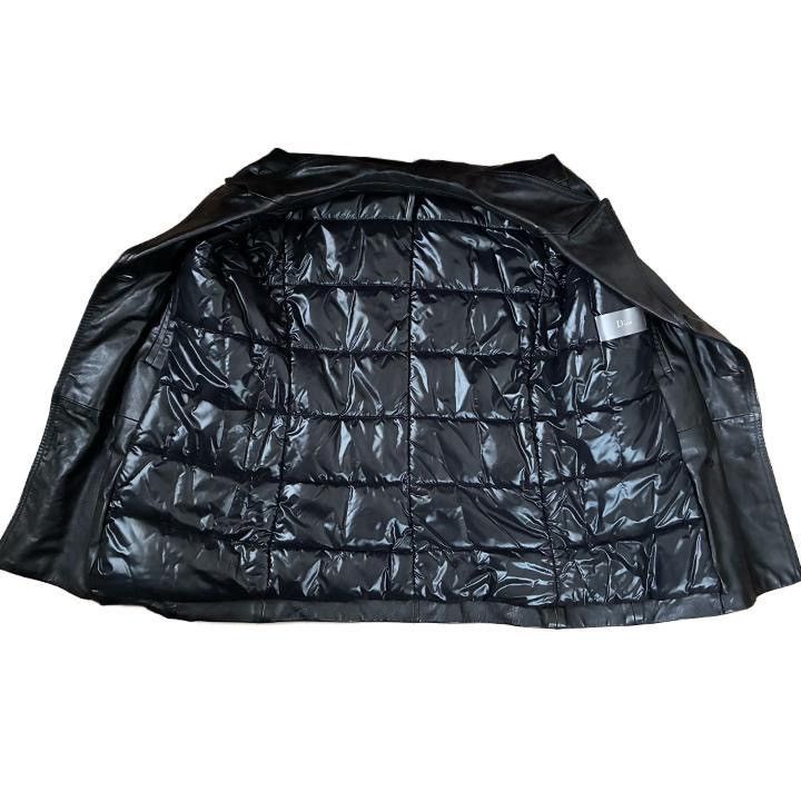 Dior 07AW Dior Homme Leather Coat Size US S / EU 44-46 / 1 - 3 Thumbnail