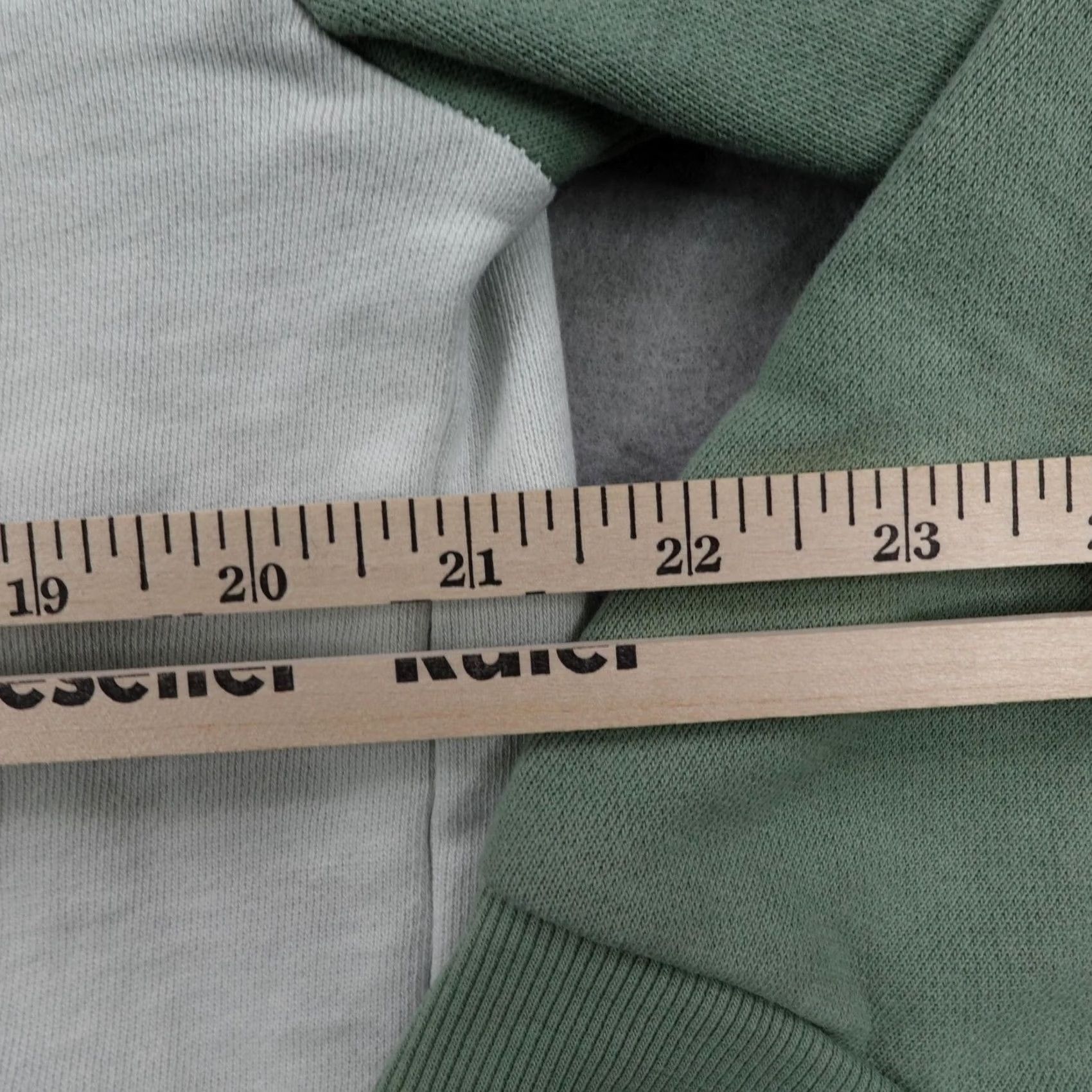Vintage Happy Earth Hoodie Mens L Green Pullover Forest Organic Cotton Sweatshirt Size US L / EU 52-54 / 3 - 5 Thumbnail