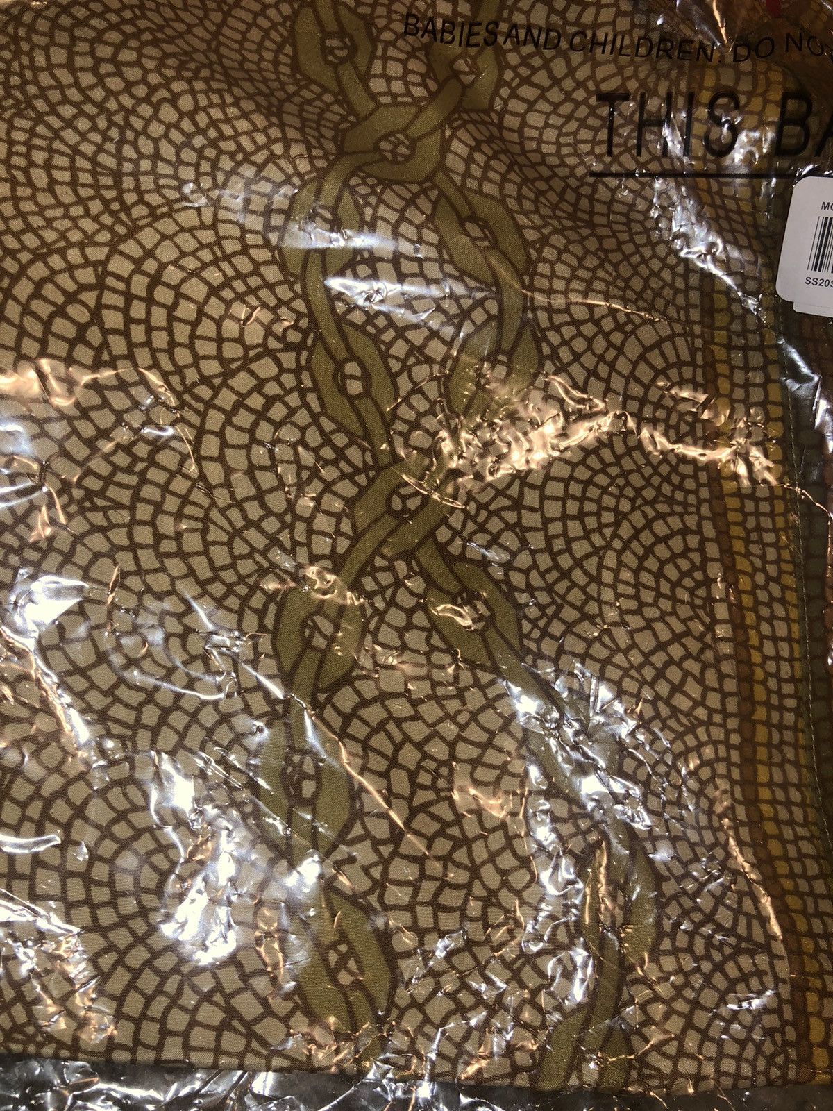 Supreme Supreme Mosaic Silk S/S Shirt Size US M / EU 48-50 / 2 - 4 Thumbnail