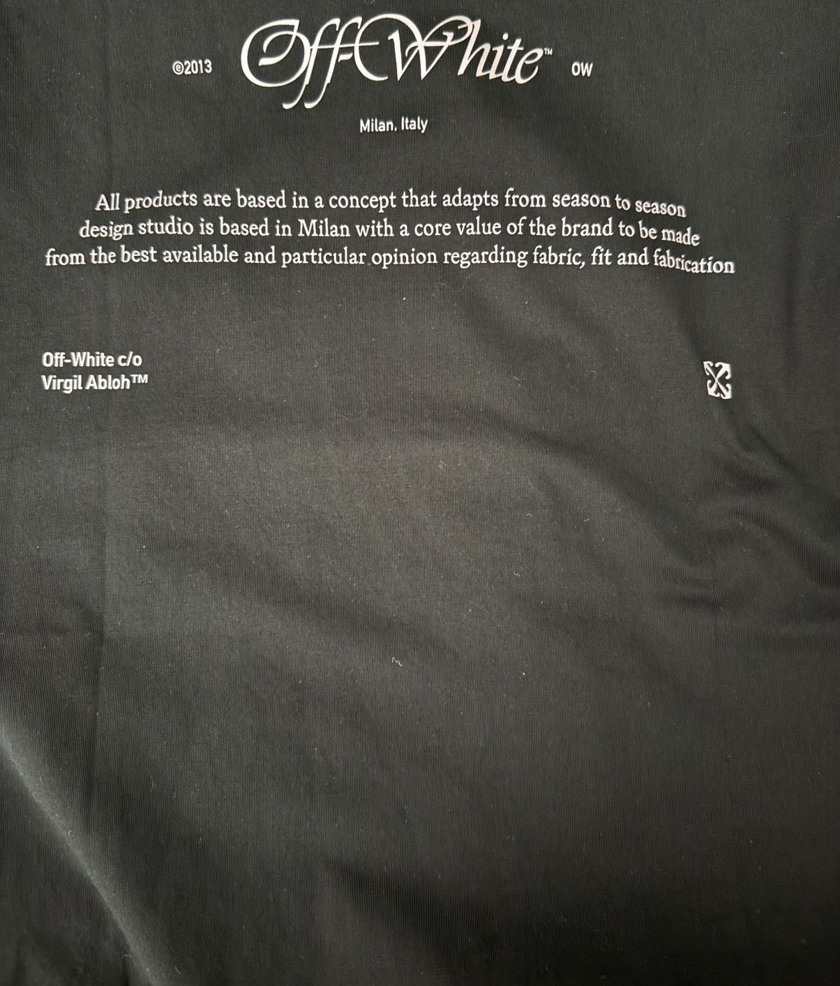 Off-White OFF-WHITE Black Script Mary Skate T-shirt Size US XL / EU 56 / 4 - 4 Thumbnail