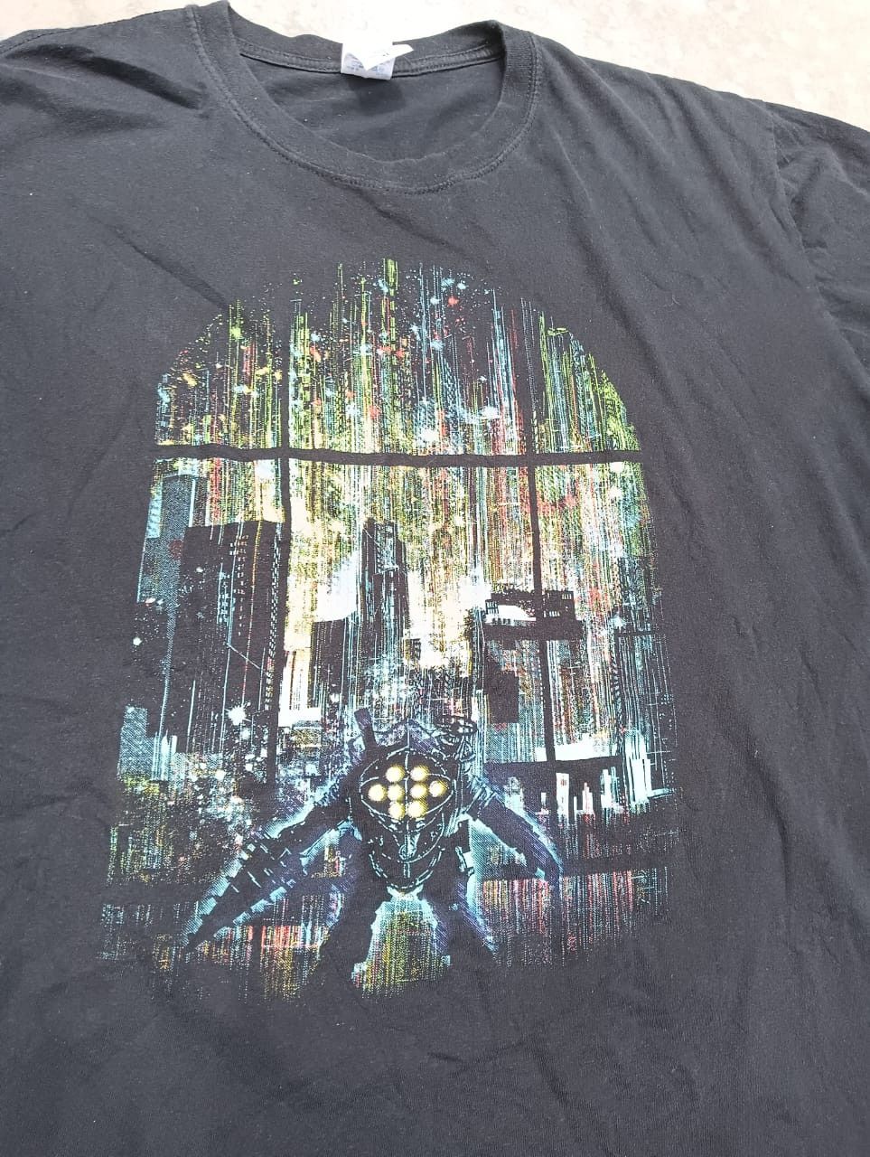 Playstation × The Game × Vintage Vintage bioshock 12 K video game t-shirt Size US XL / EU 56 / 4 - 2 Thumbnail