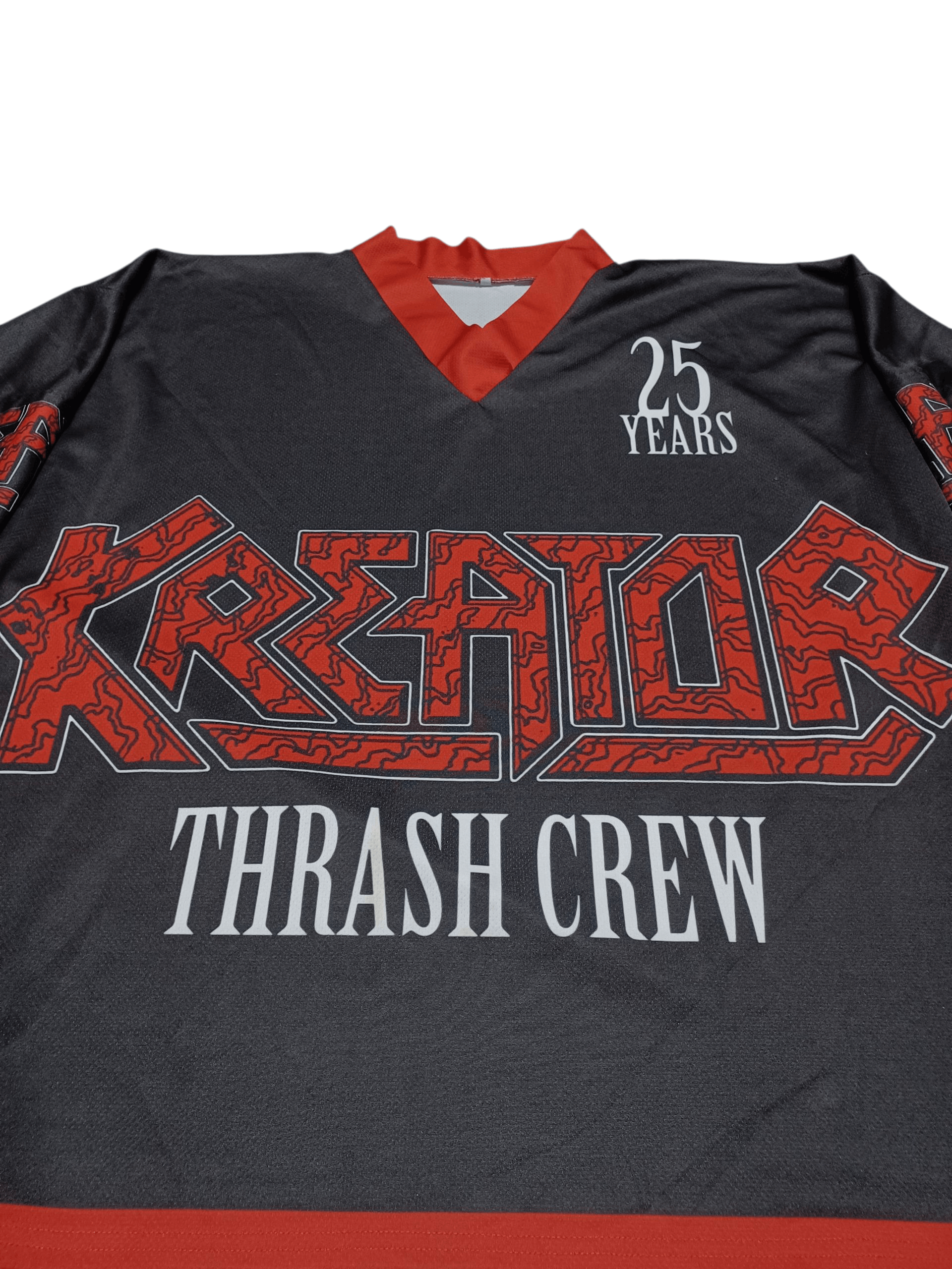 Band Tees KREATOR THRASH CREW WITH PLEASURE WE KILL ROCK JERSEY TEE Size US XL / EU 56 / 4 - 2 Thumbnail