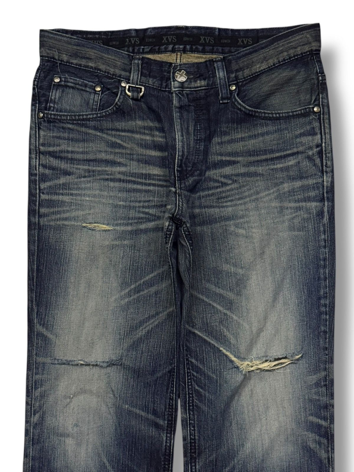 Edwin Vintage Edwin 412XVS Y2K Japanese Streetwear Denim Jeans 34 Size US 34 / EU 50 - 4 Thumbnail