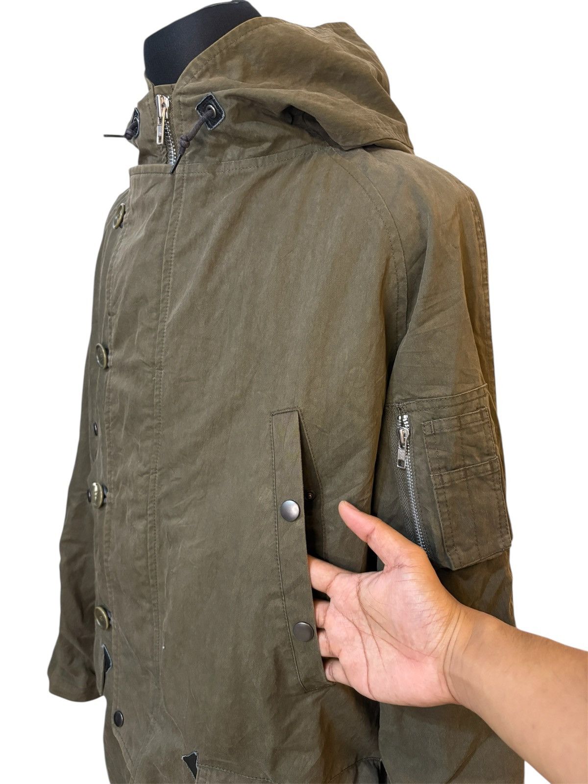 Alpha Industries × Margaret Howell Margaret Howell Down Parka Size US L / EU 52-54 / 3 - 4 Thumbnail