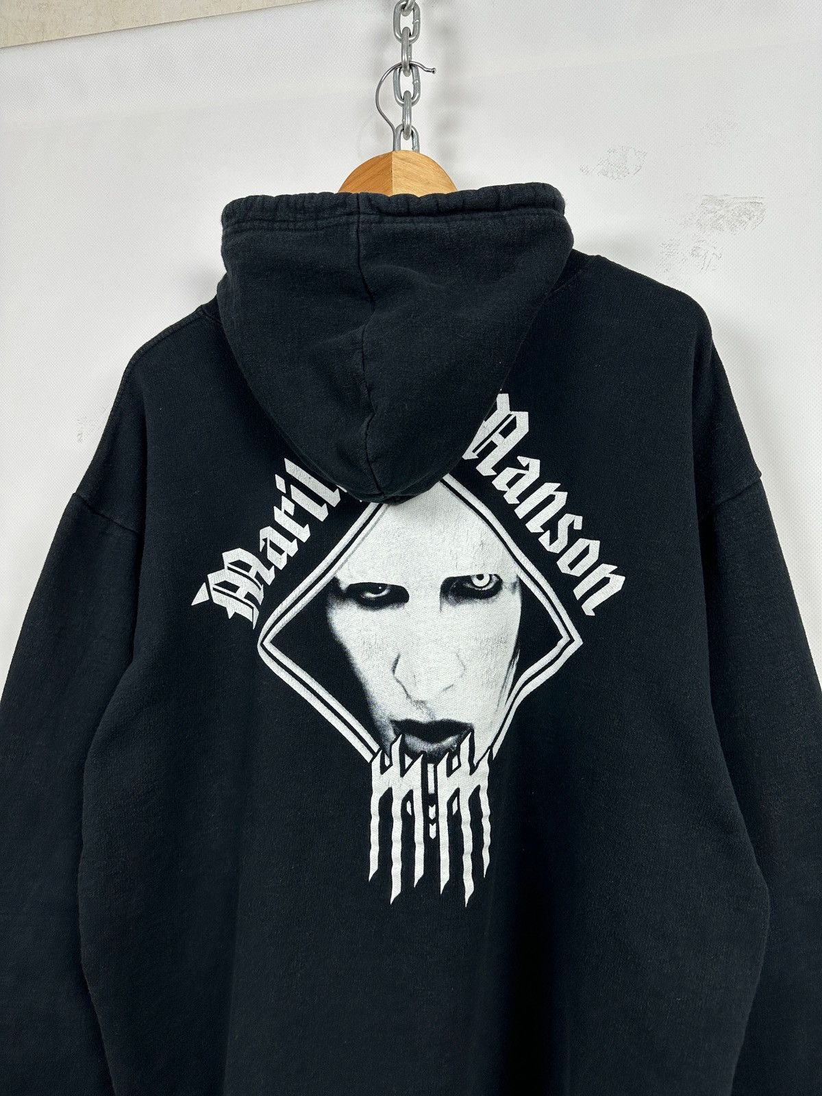 Band Tees Vintage Marilyn Manson Band Hoodie Size US M / EU 48-50 / 2 - 15 Thumbnail