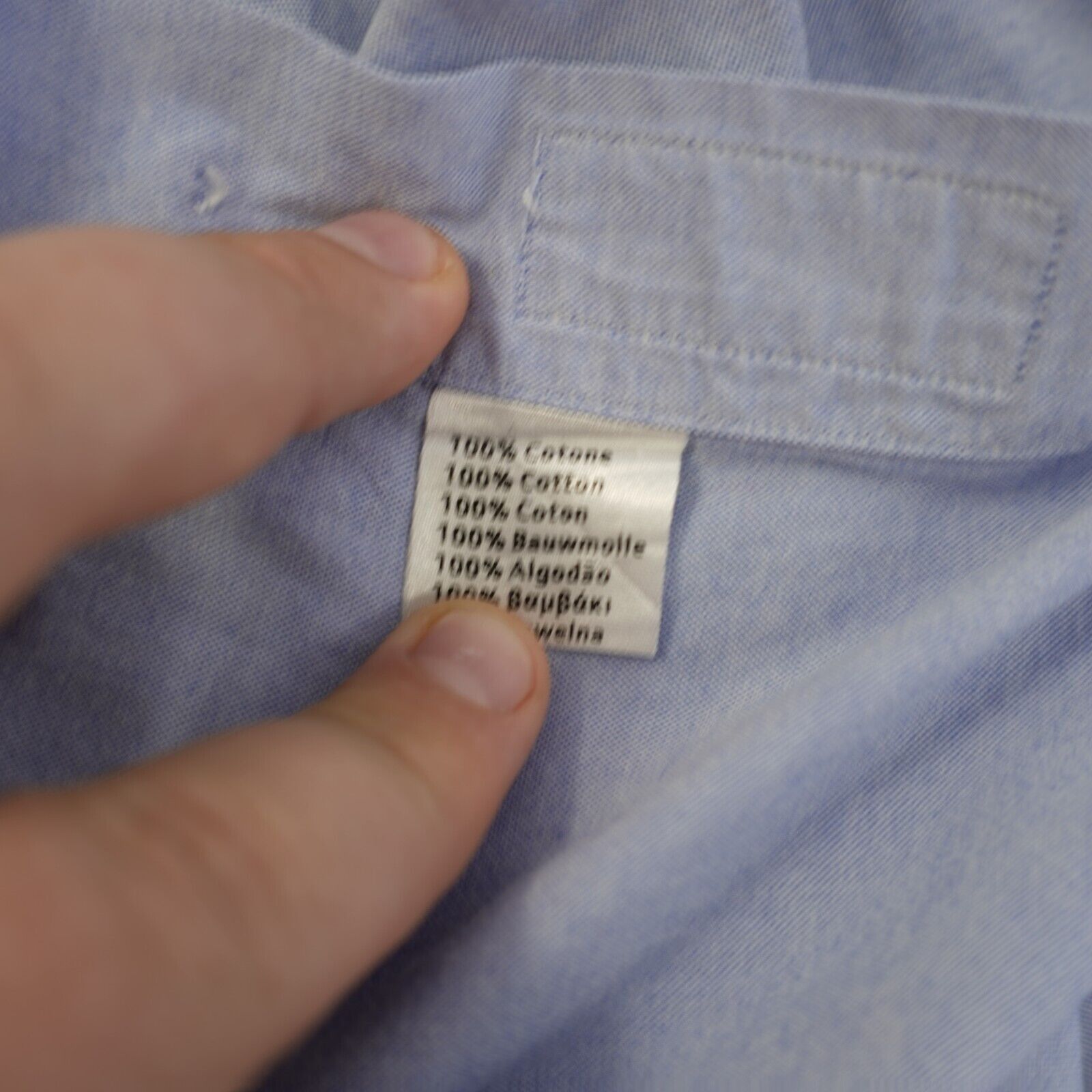 Designer DAMAGED Camicissima Slim Blue 45-18 Collared Dress Shirt Size US XXL / EU 58 / 5 - 11 Thumbnail