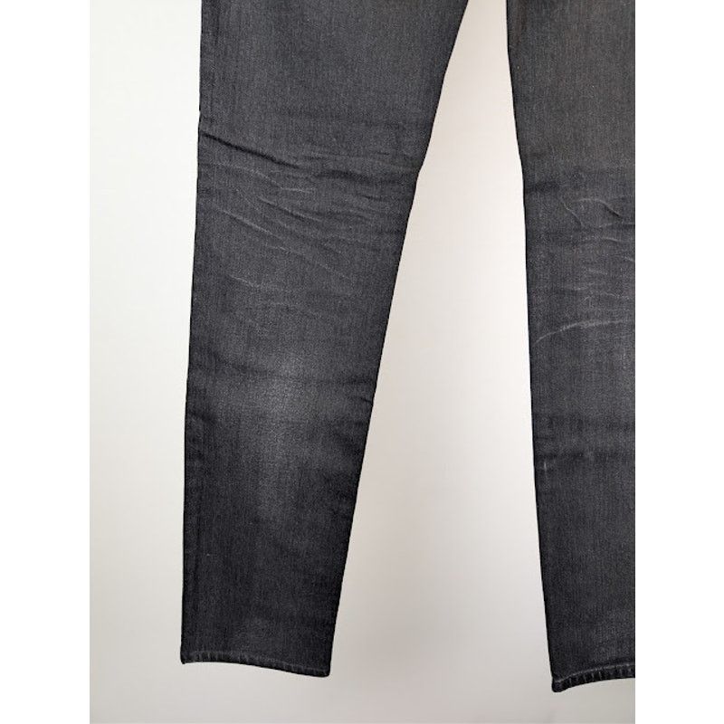 Balenciaga o1rshd1 Skinny Distressed Slim-Fit Denim Jeans in Black Size US 29 - 16 Thumbnail