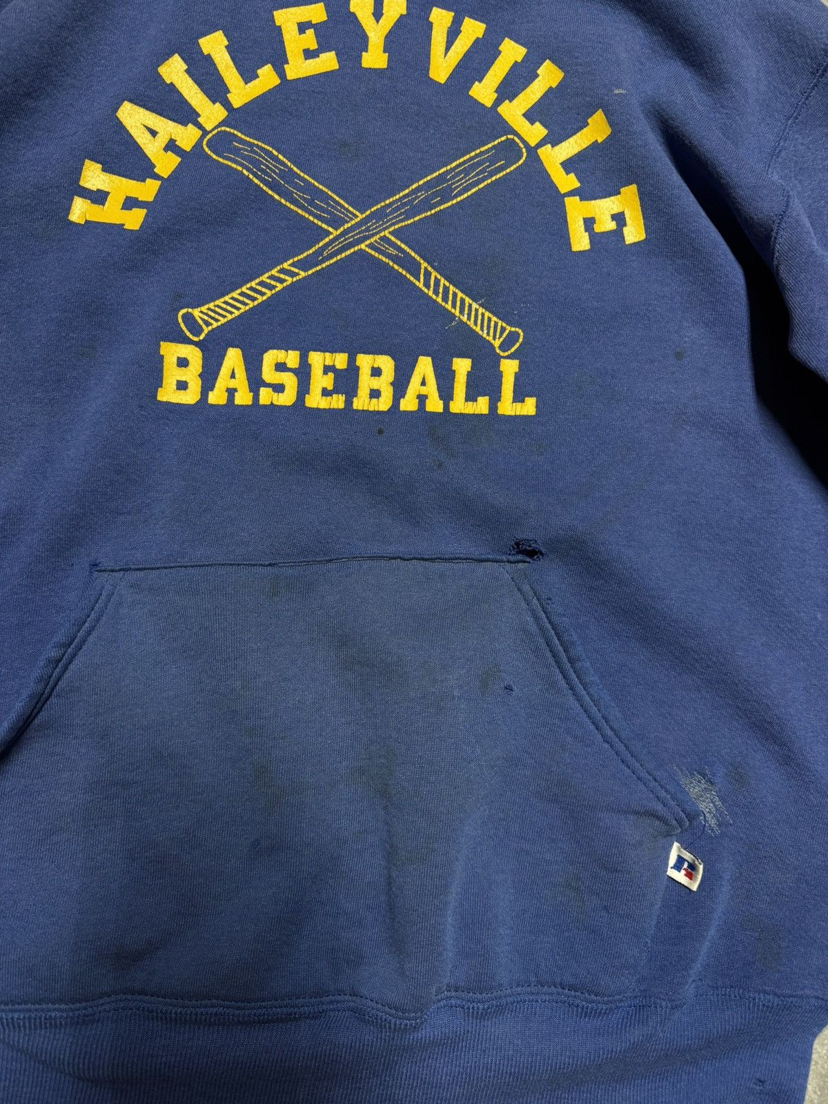 Russell Athletic × Vintage Vintage lRussell Athletic Hoodie Size US XL / EU 56 / 4 - 4 Thumbnail
