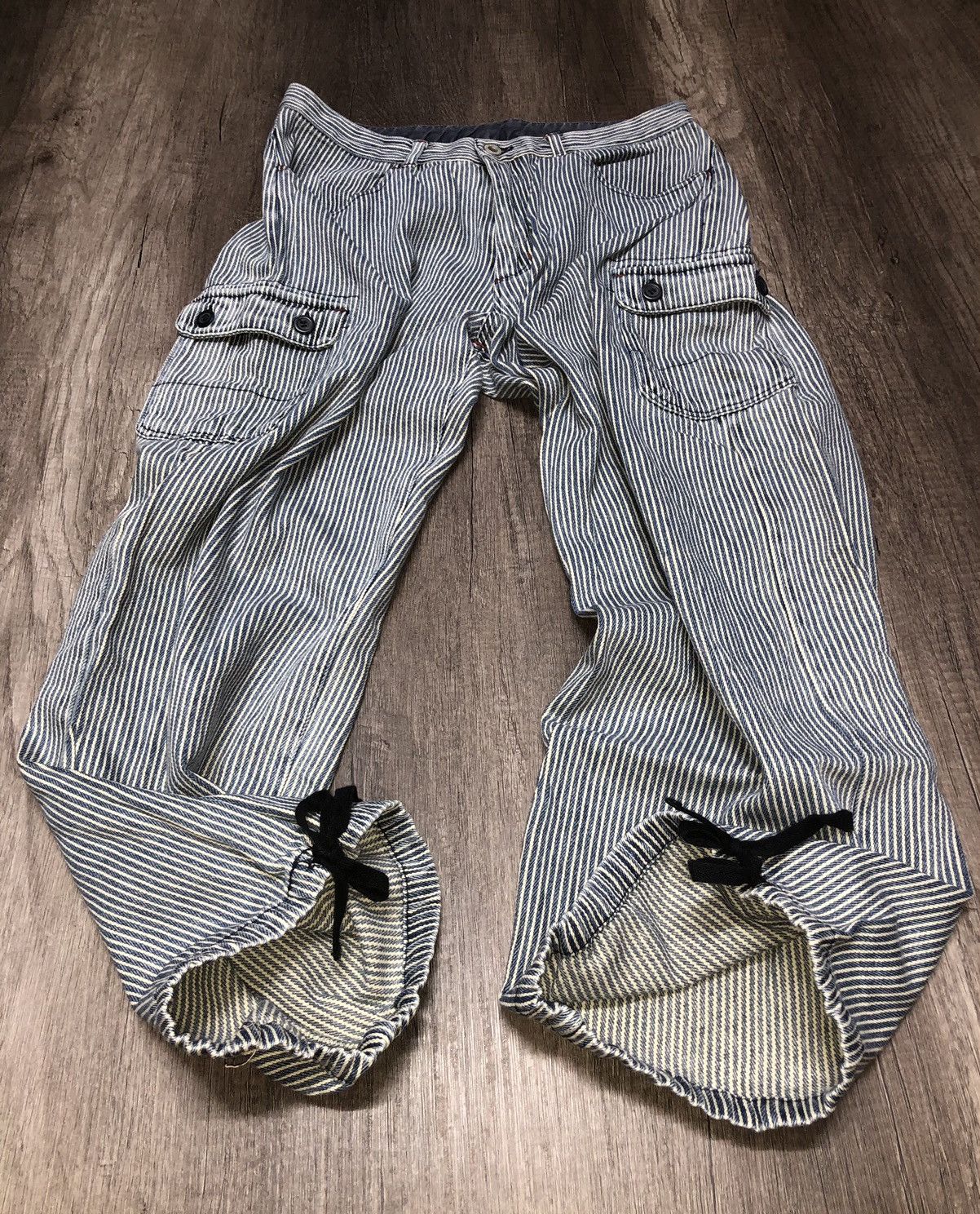 HyperDenim × Japanese Brand VINTAGE CARGO PANT HYPER REMIX UNISEX Size US 30 / EU 46 - 21 Thumbnail