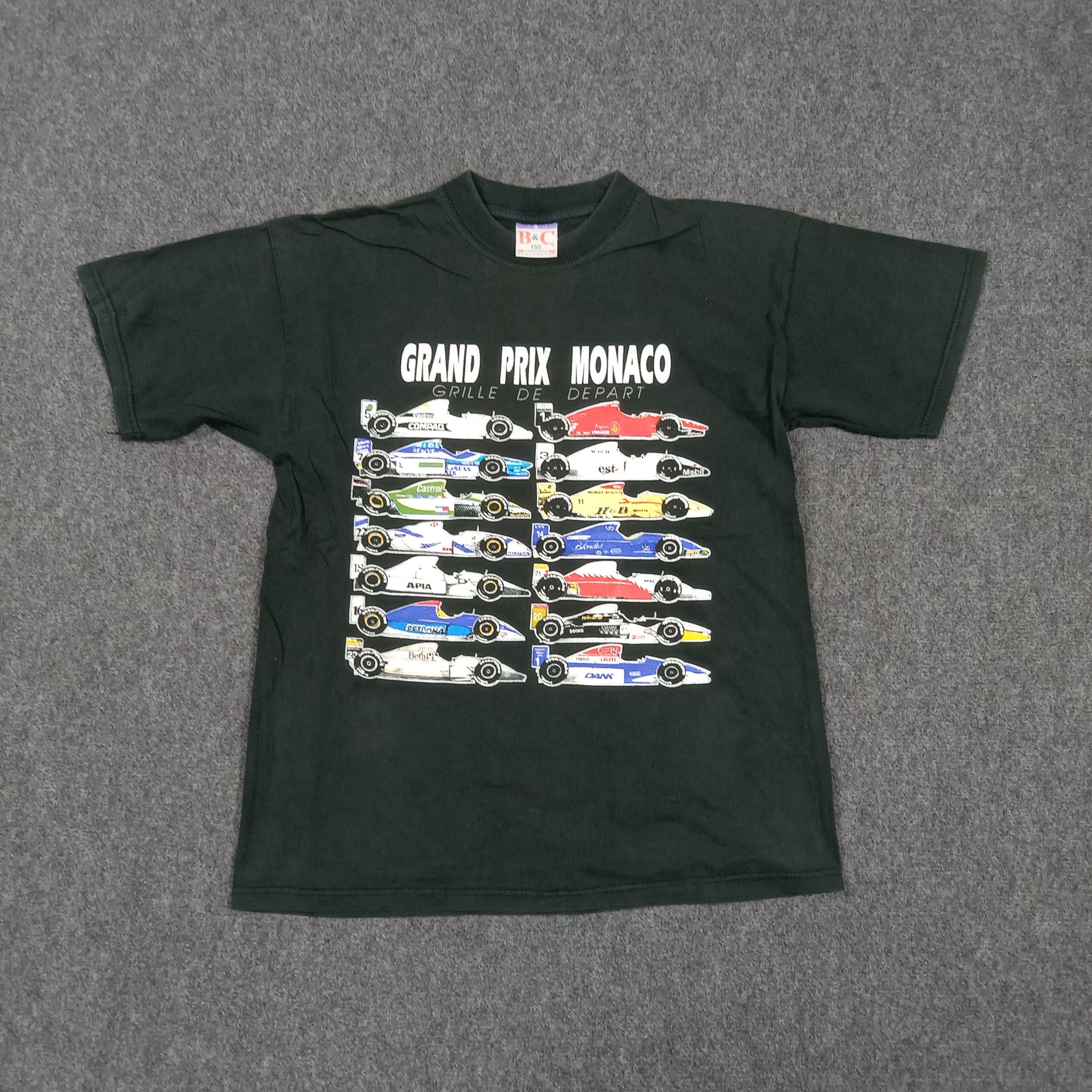 Formula 1 Vintage Grand Prix Monaco Formula One F1 Tshirt C294N26 Size US M / EU 48-50 / 2 - 1 Thumbnail