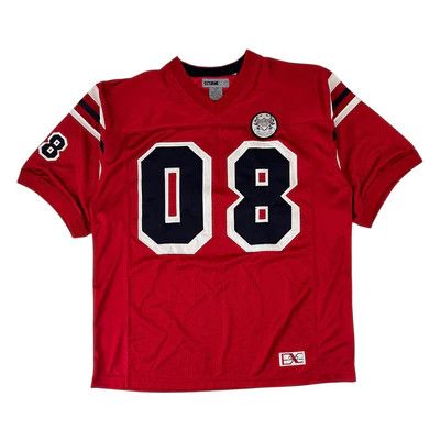 Vintage Extreme Zone Football Jersey Red