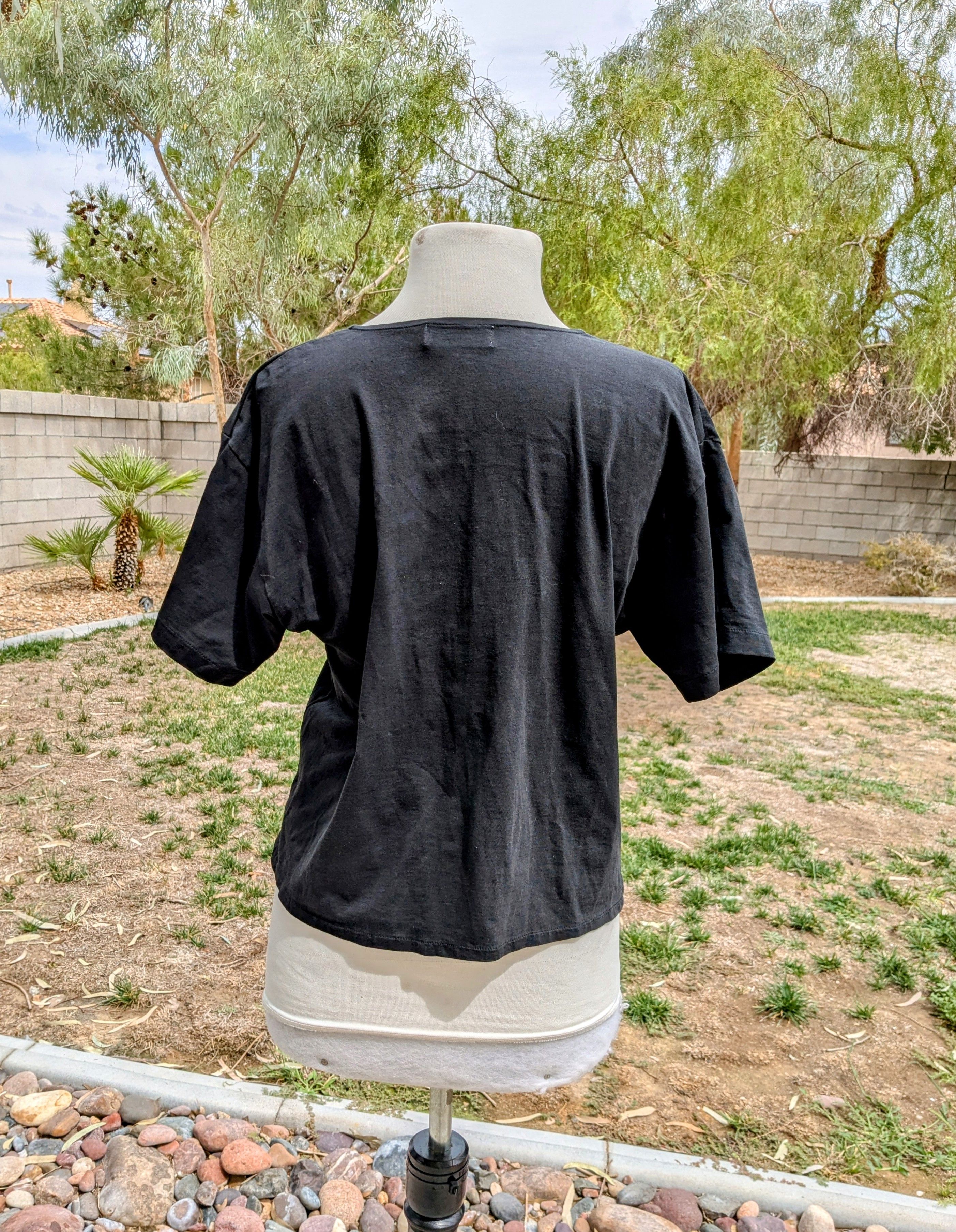 Other 1980s Maquiage Korean Relaxed Vintage Onyx Top Blouse EUC Size M / US 6-8 / IT 42-44 - 4 Thumbnail