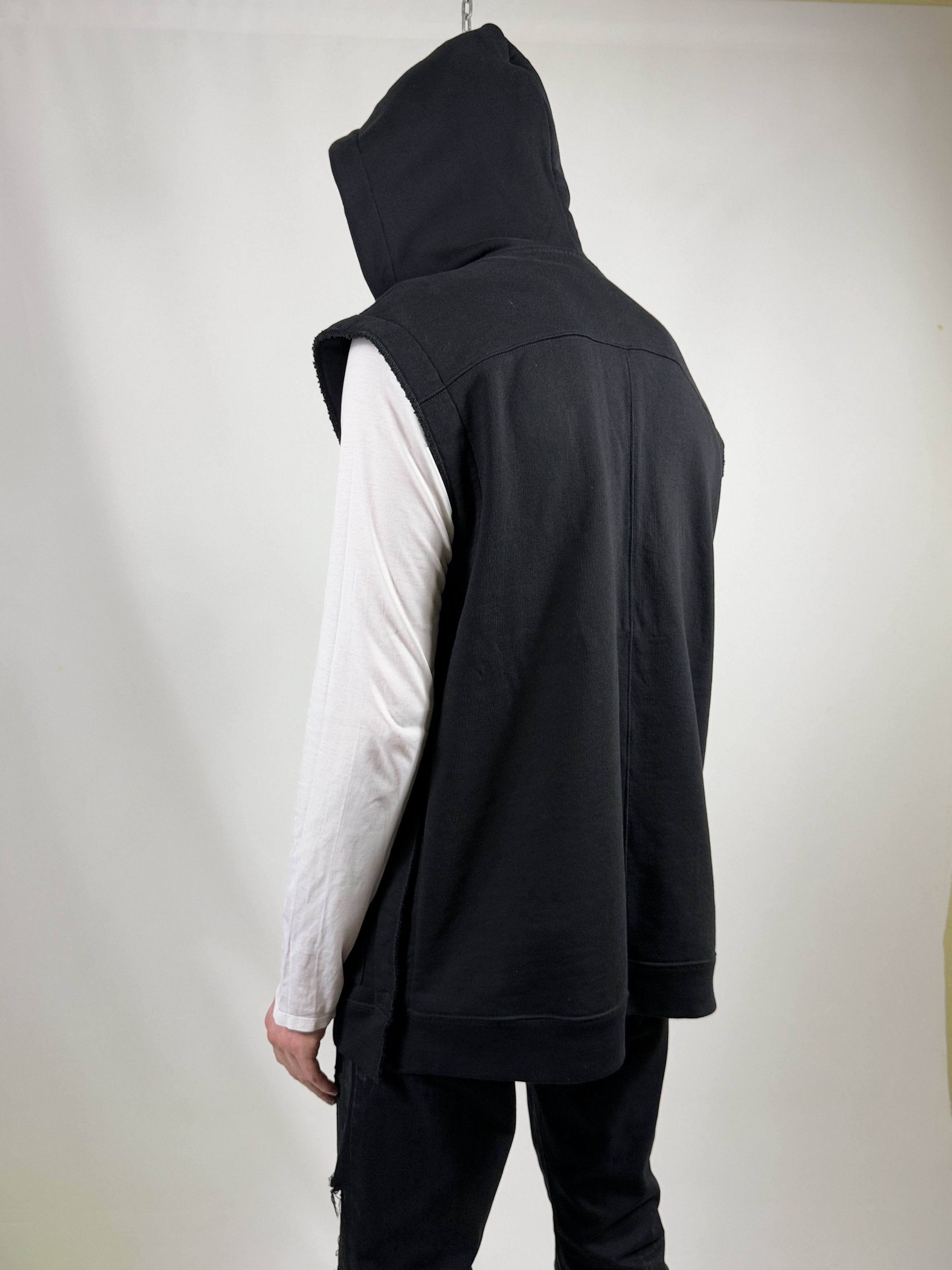 Dries Van Noten Oversized sleeveless hoodie Rick Owens Vetements Vuja De Size US M / EU 48-50 / 2 - 5 Thumbnail
