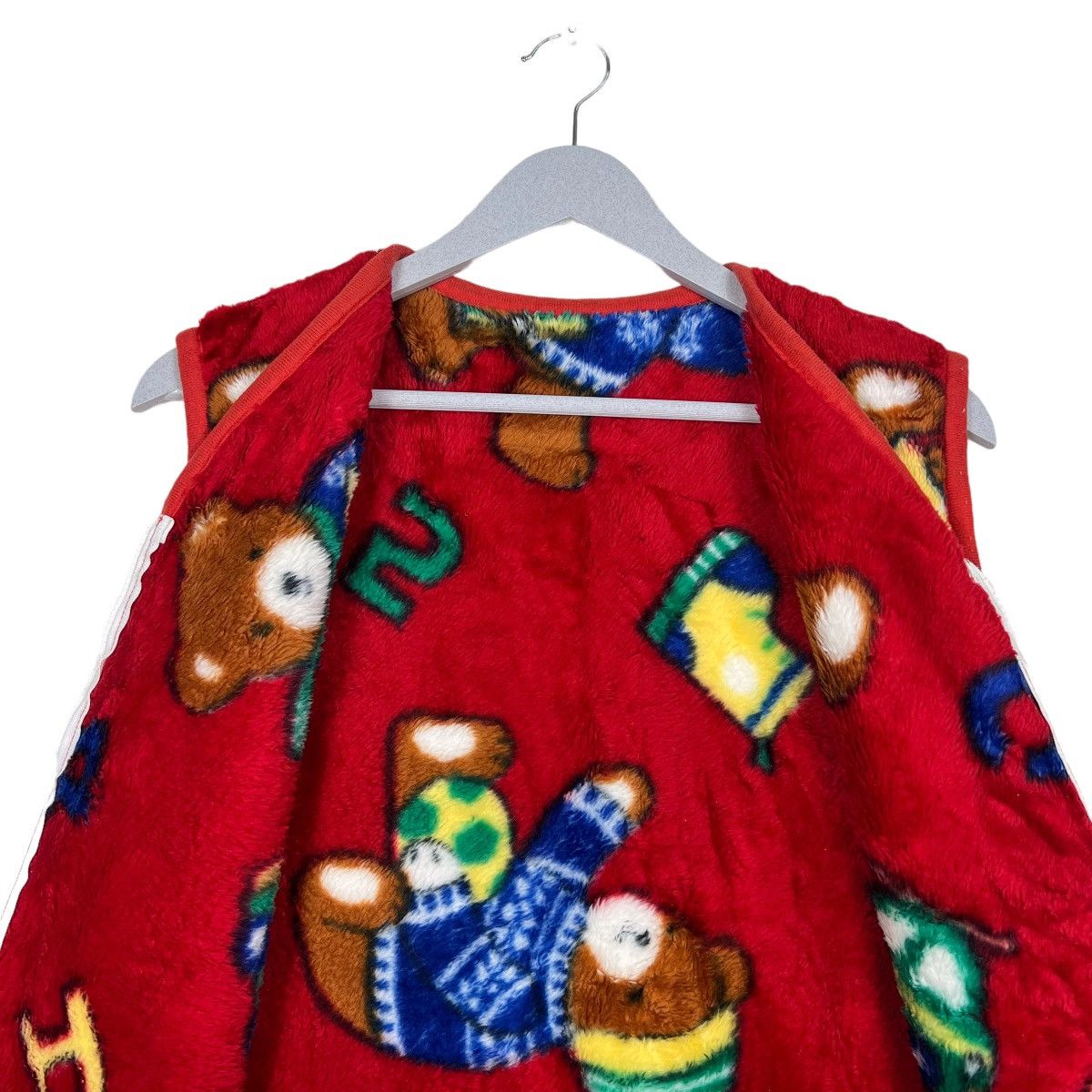 Japanese Brand 🔥 BEAR DEEP PILE FLEECE TANK TOP JACKET Size US M / EU 48-50 / 2 - 13 Thumbnail