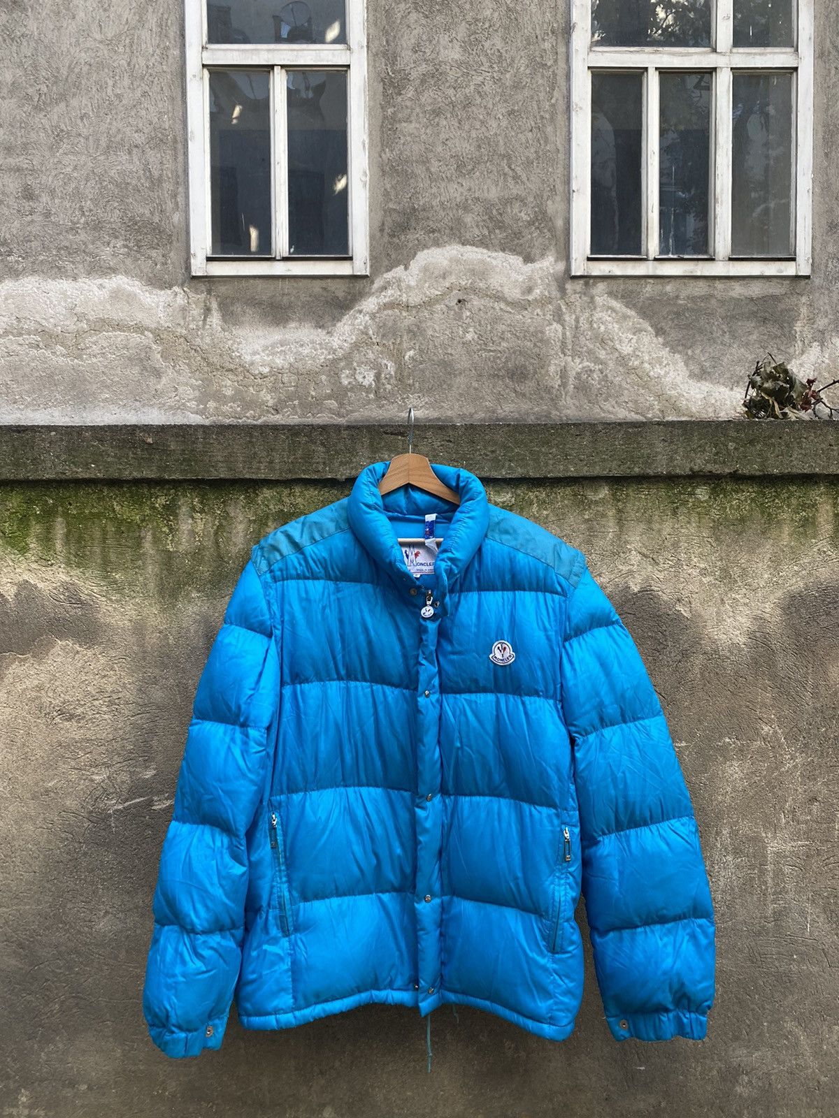 Moncler × Vintage Vintage 80s Moncler Grenoble Puffer Transformed Jacket Size US L / EU 52-54 / 3 - 2 Thumbnail