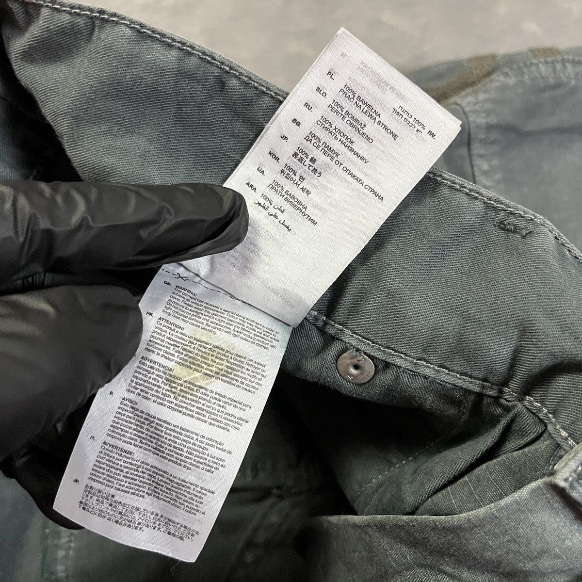 G-Star 2000s G-Star Raw - Military Panel Vintage Archive Vibe Pants Size US 31 - 8 Thumbnail