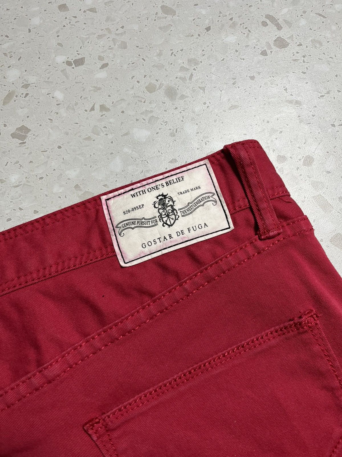 GOSTAR DE FUGA Gostar de fuga slim straight stretchable jeans Size US 32 / EU 48 - 3 Thumbnail
