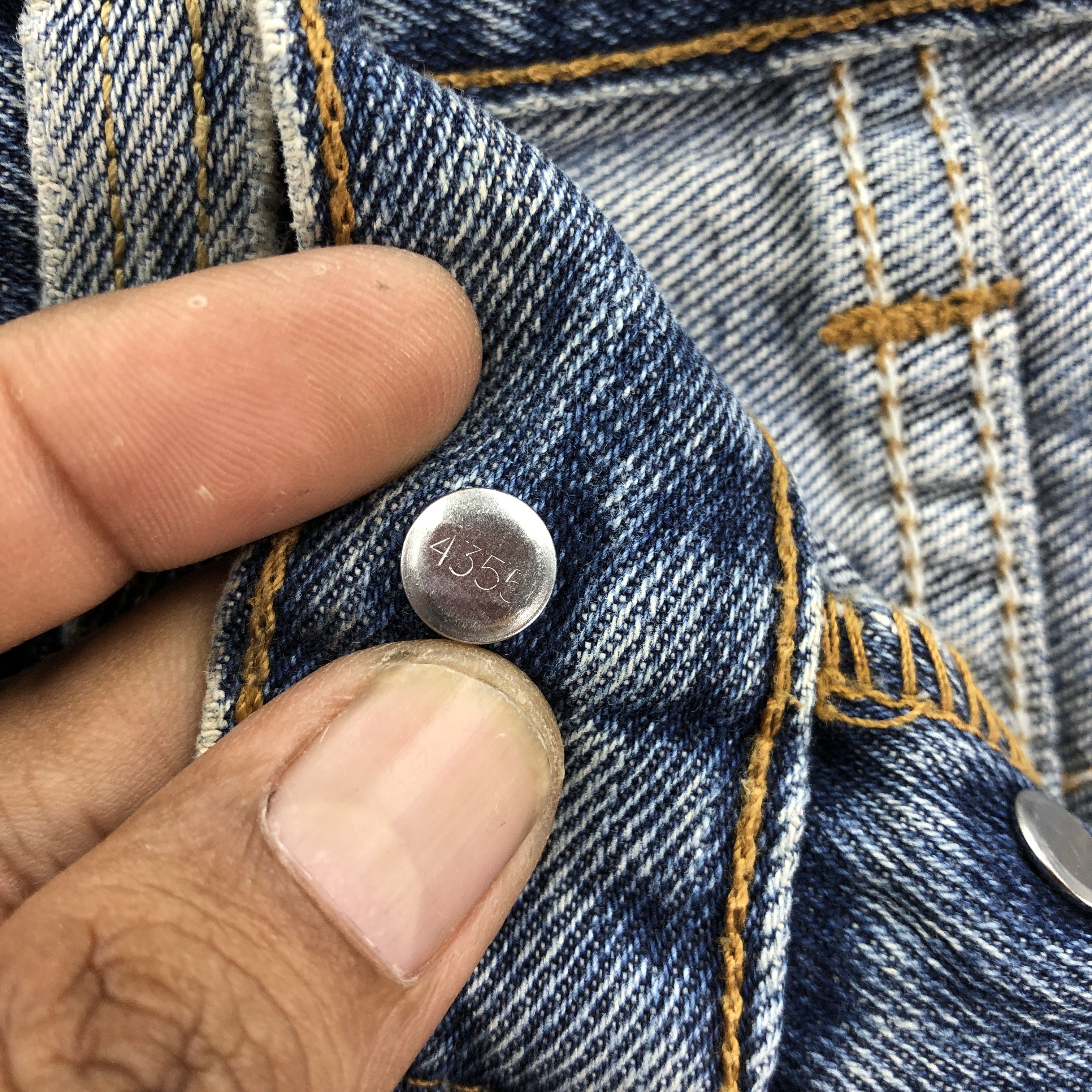 Levi's Vintage 90s Distressed Levi's 501 Jeans Levis Ripped Denim Size US 32 / EU 48 - 7 Thumbnail
