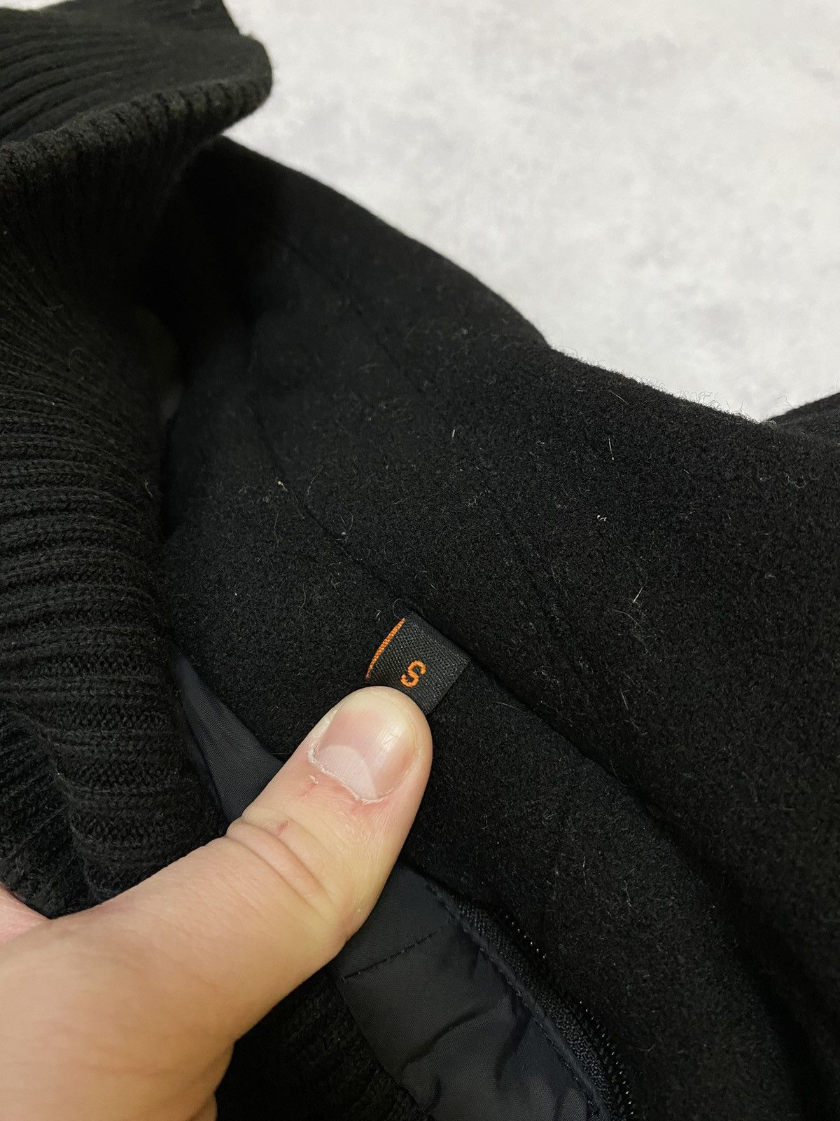 Schott Vintage Schott NYC Mens Black Wool Army Jacket Size S Size US S / EU 44-46 / 1 - 15 Thumbnail
