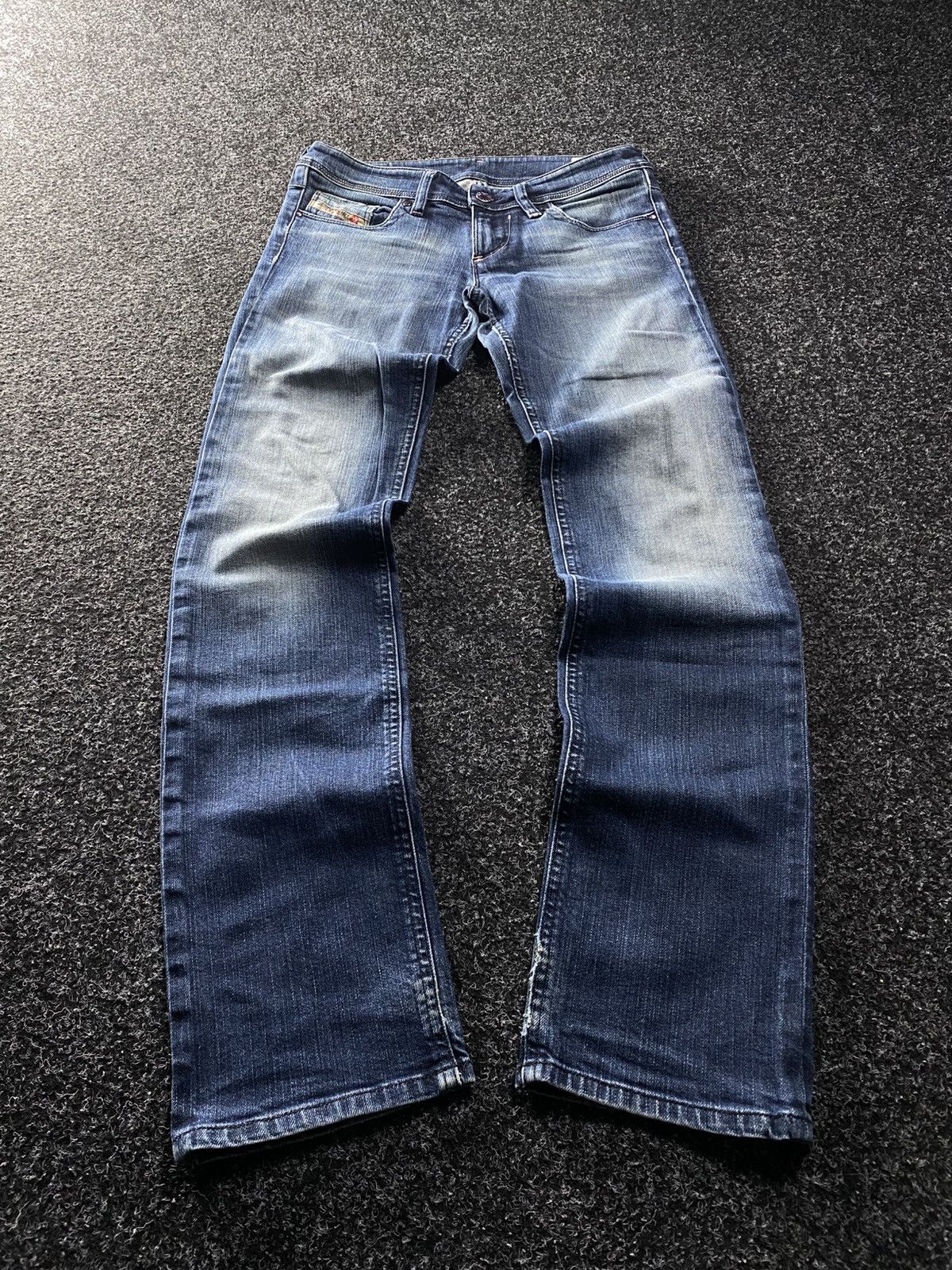 Diesel × If Six Was Nine × Vintage Vintage Y2K Diesel Industry Jeans baggy denim pants Size 26" / US 2 / IT 38 - 1 Thumbnail