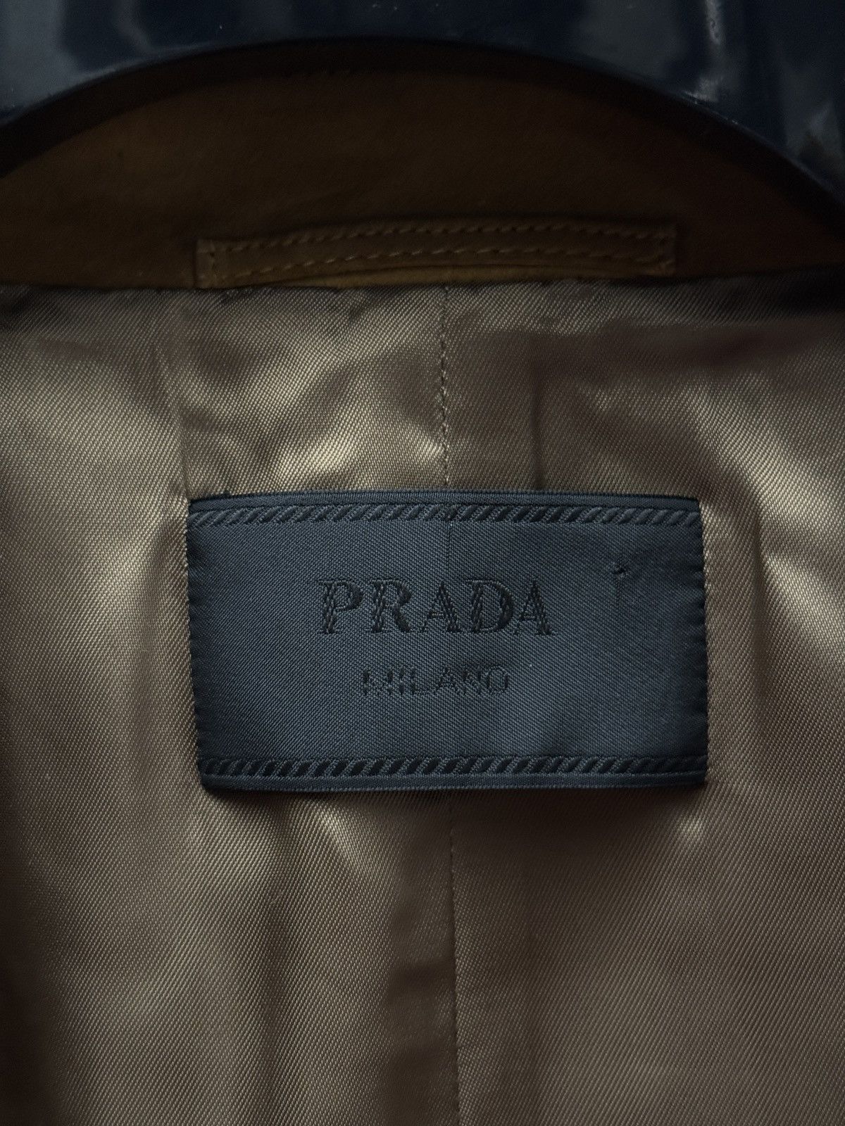 Prada Prada Men’s Brown Suede Double Breasted Jacket size IT 52 Size US L / EU 52-54 / 3 - 10 Thumbnail