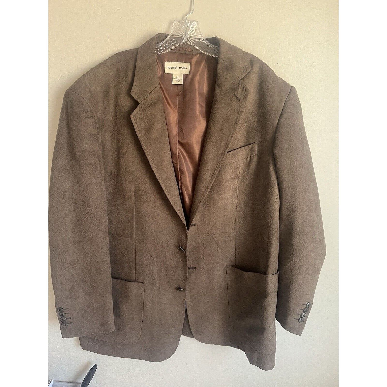 Pronto Uomo Pronto Uomo Men's Three-Button Blazer Jacket Size xxl Size US XXL / EU 58 / 5 - 1 Thumbnail