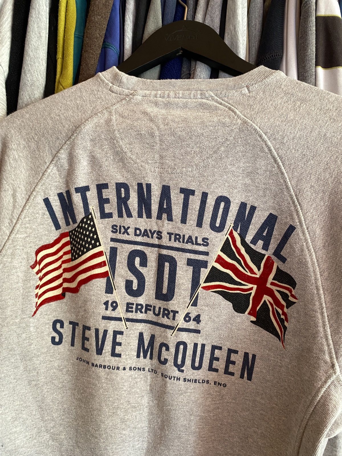 Barbour VINTAGE BARBOUR STEVE MCQUEEN MOTO SWEATSHIRT Size US S / EU 44-46 / 1 - 2 Thumbnail