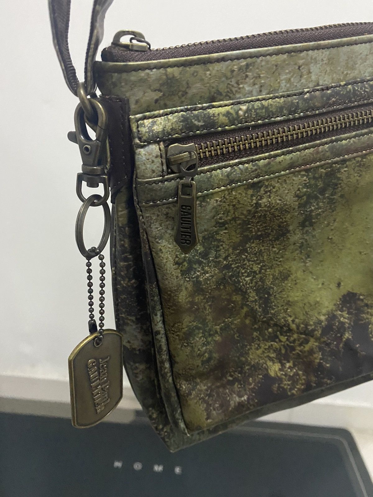 Jean Paul Gaultier Vintage 90s Jean Paul Gaultier Cyber rusty Sling bag Size ONE SIZE - 3 Thumbnail