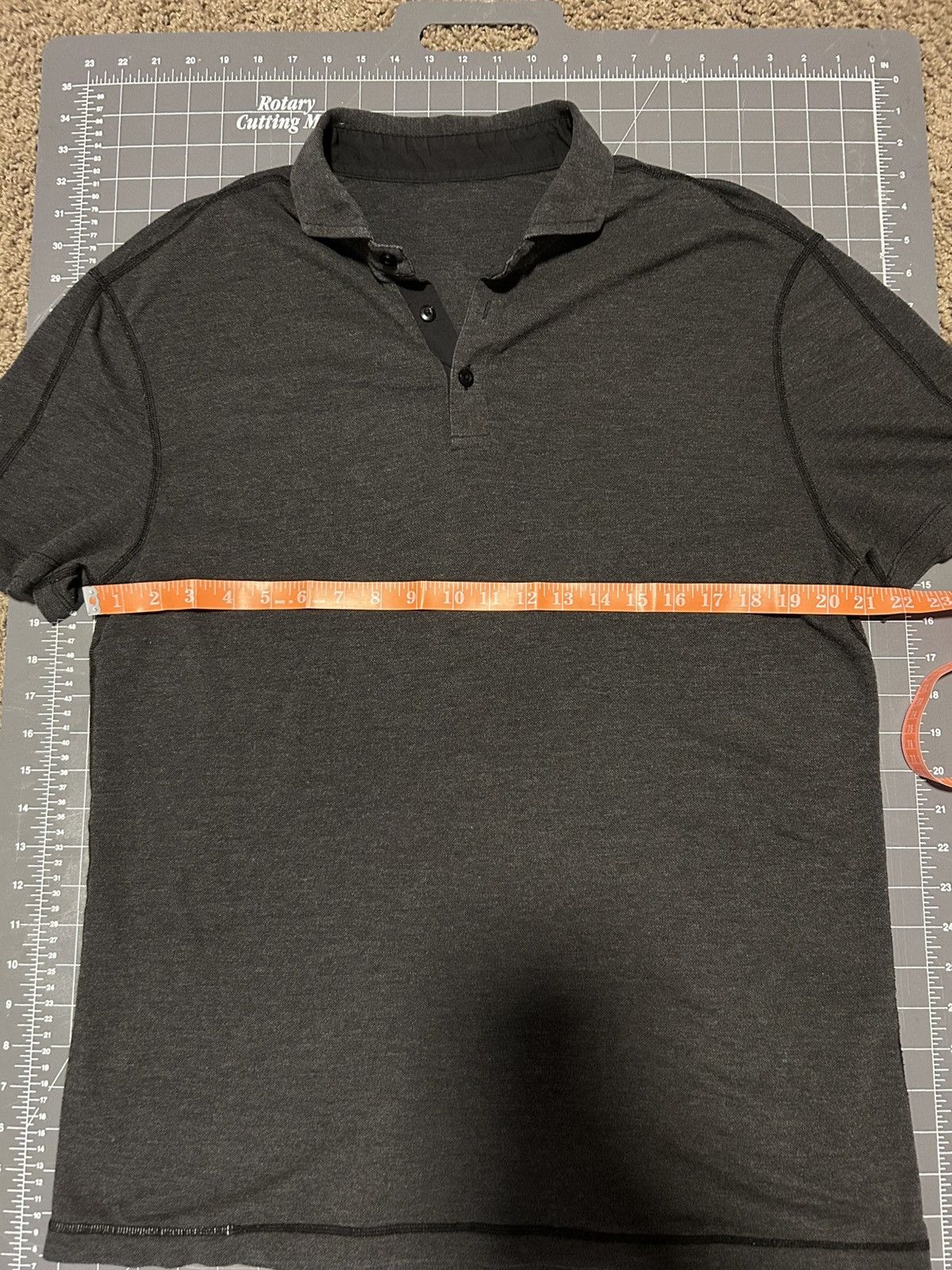 Lululemon Lululemon Tall Large Polo dark charcoal Size US XL / EU 56 / 4 - 5 Thumbnail