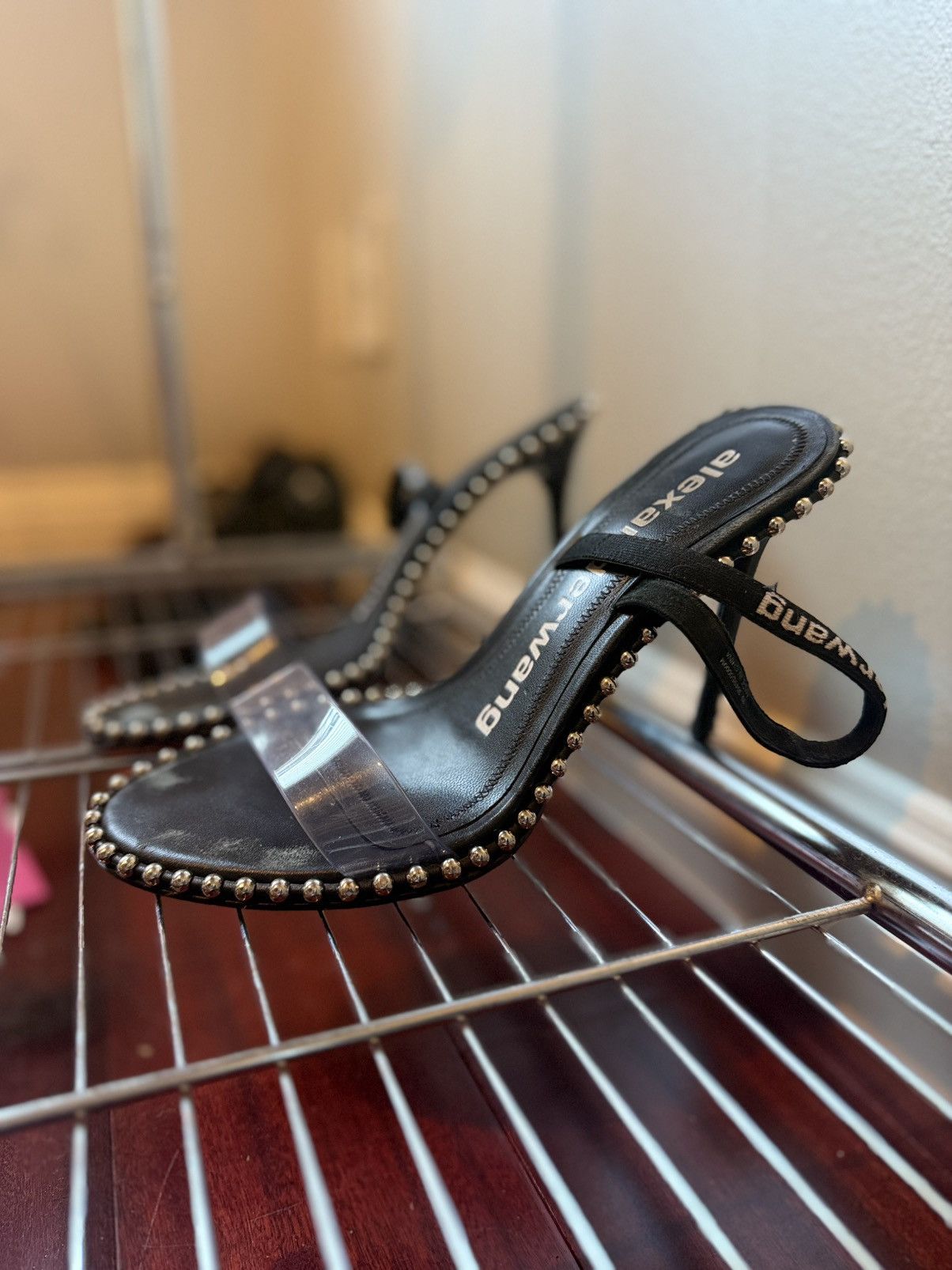 Alexander Wang alexander wang "nova" studded heels Size US 8 / IT 38 - 2 Thumbnail
