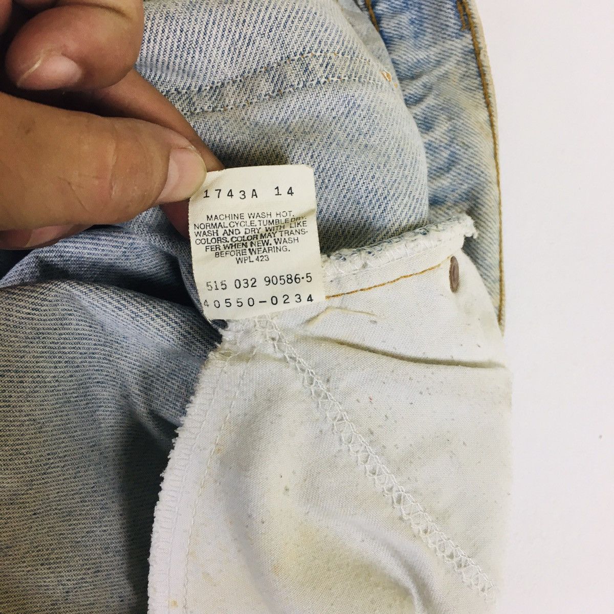 Levi's Vintage 80s Levi’s 550 Orange Tab Size US 32 / EU 48 - 12 Thumbnail