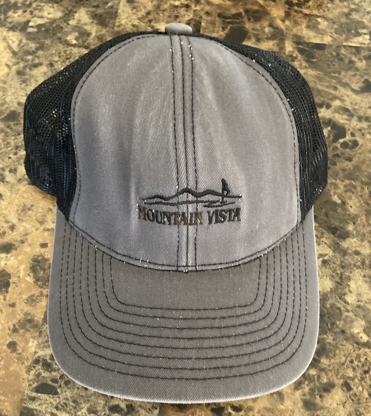 Vintage Mountain Vista Golf Club Snapback Hat Size ONE SIZE - 1 Thumbnail