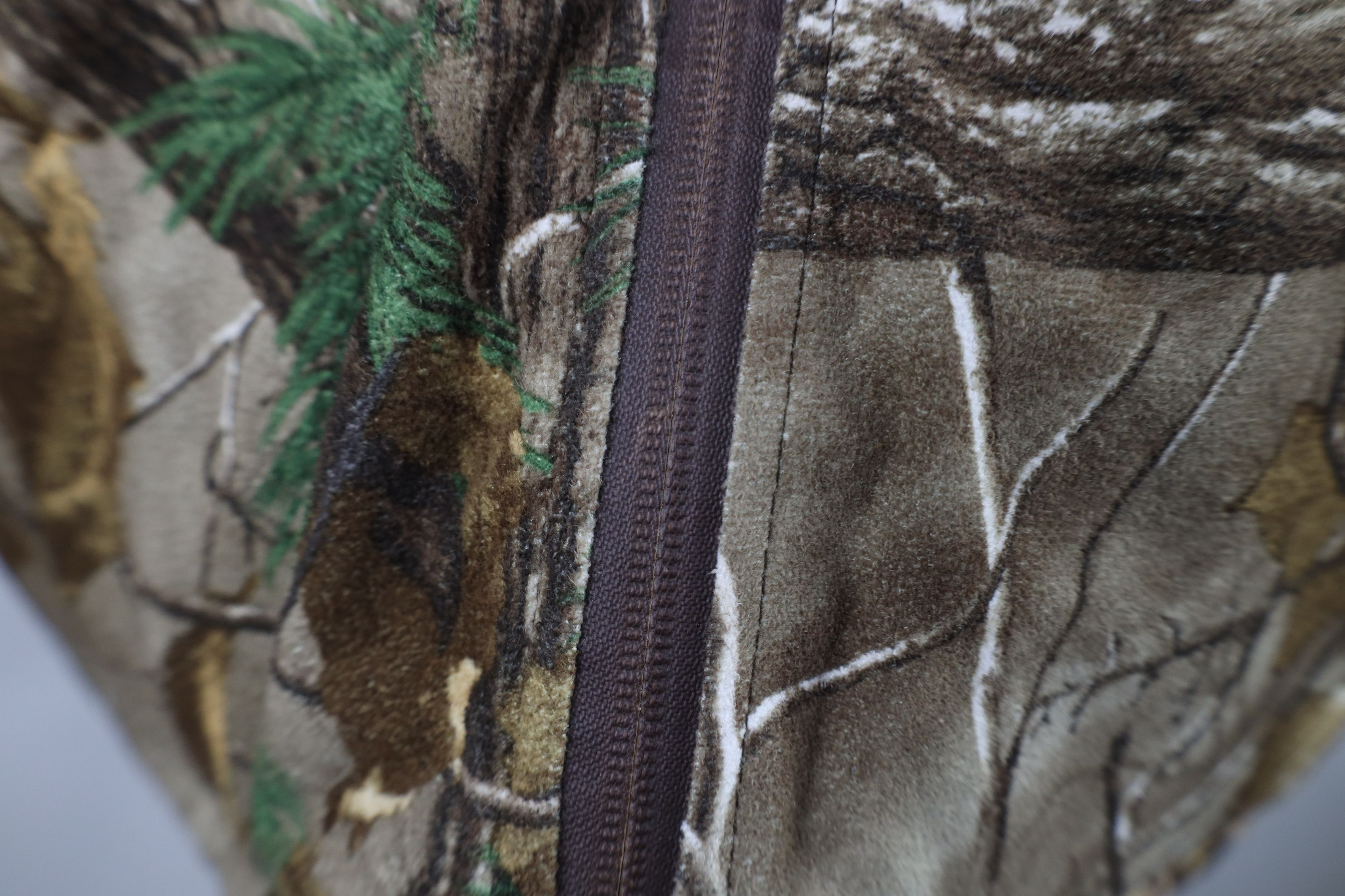 Vintage Vintage Streetwear Chamois Cloth Camouflage Hooded Jacket Size L / US 10 / IT 46 - 5 Thumbnail