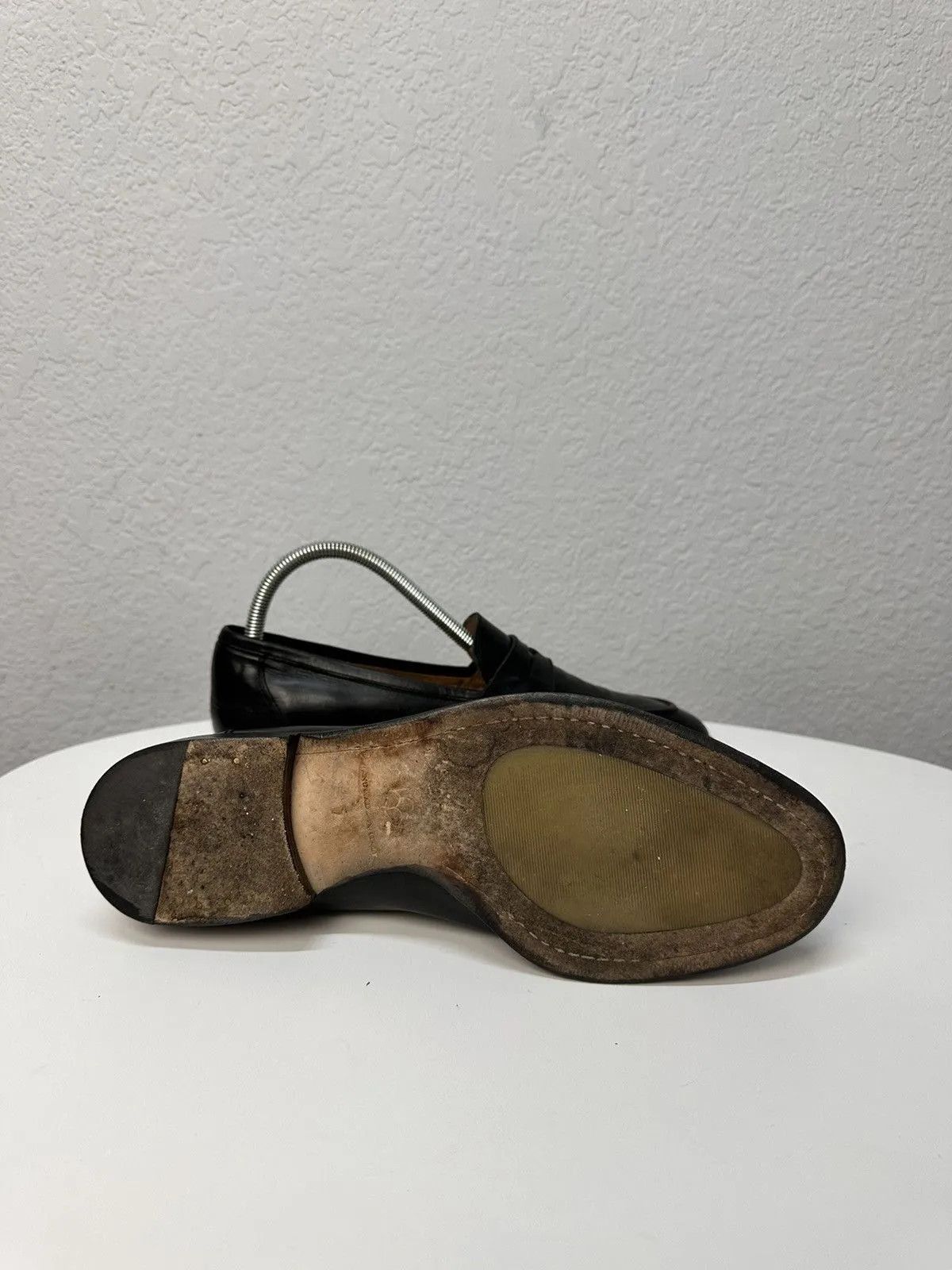Silvano Sassetti Handmade Italy Silvano Sassetti Black Leather Loafers Shoes Size US 7 / EU 40 - 6 Thumbnail