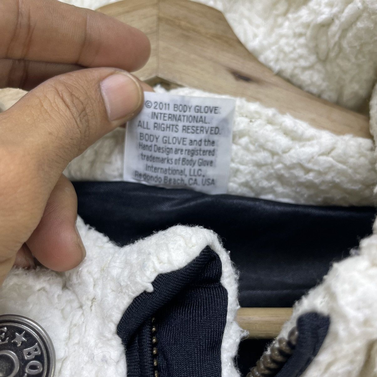 Body Glove × Vintage Body Glove Sherpa Jacket Size US M / EU 48-50 / 2 - 3 Thumbnail