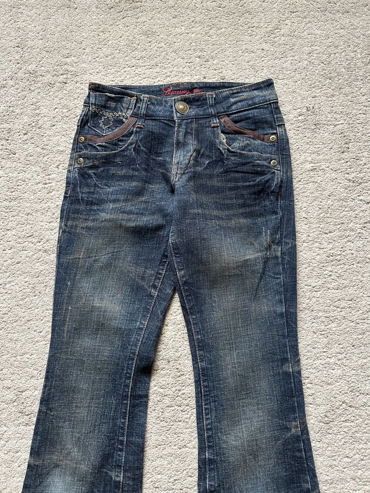 Japanese Brand 1990s Japanese Brand Luxury Style Flare Jeans Size 26" / US 2 / IT 38 - 5 Thumbnail