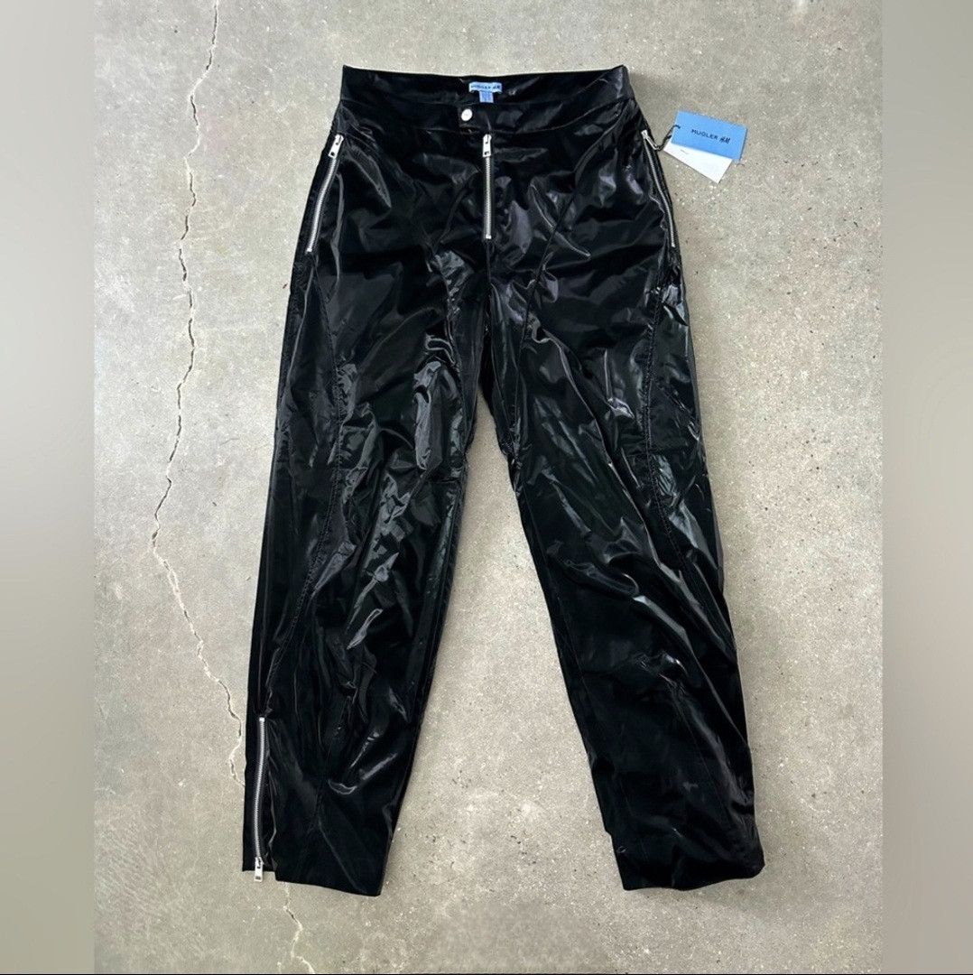 H&M × Mugler Biker pants Size US 38 / EU 54 - 1 Thumbnail
