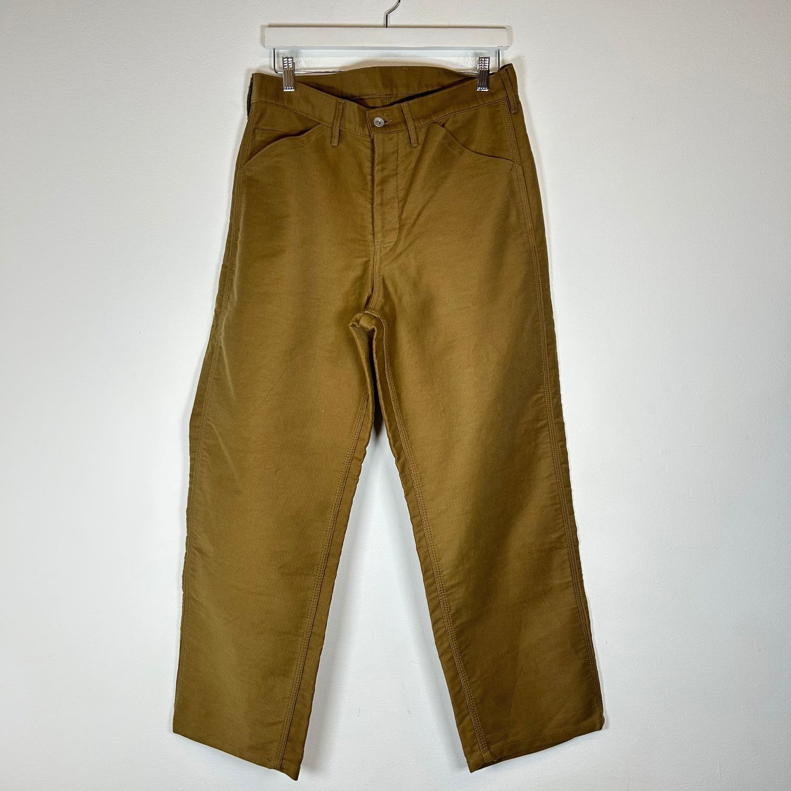 Neighborhood Neighborhood Taupe Corduroy Denim Size M Size US 31 - 1 Thumbnail