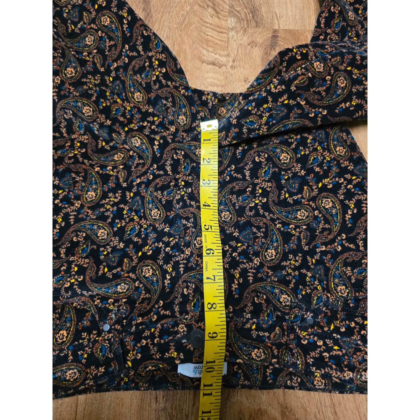 Croft & Barrow Croft & Barrow Paisley Corduroy Pants Floral Multicolor 10P Size US 30 / EU 46 - 9 Thumbnail