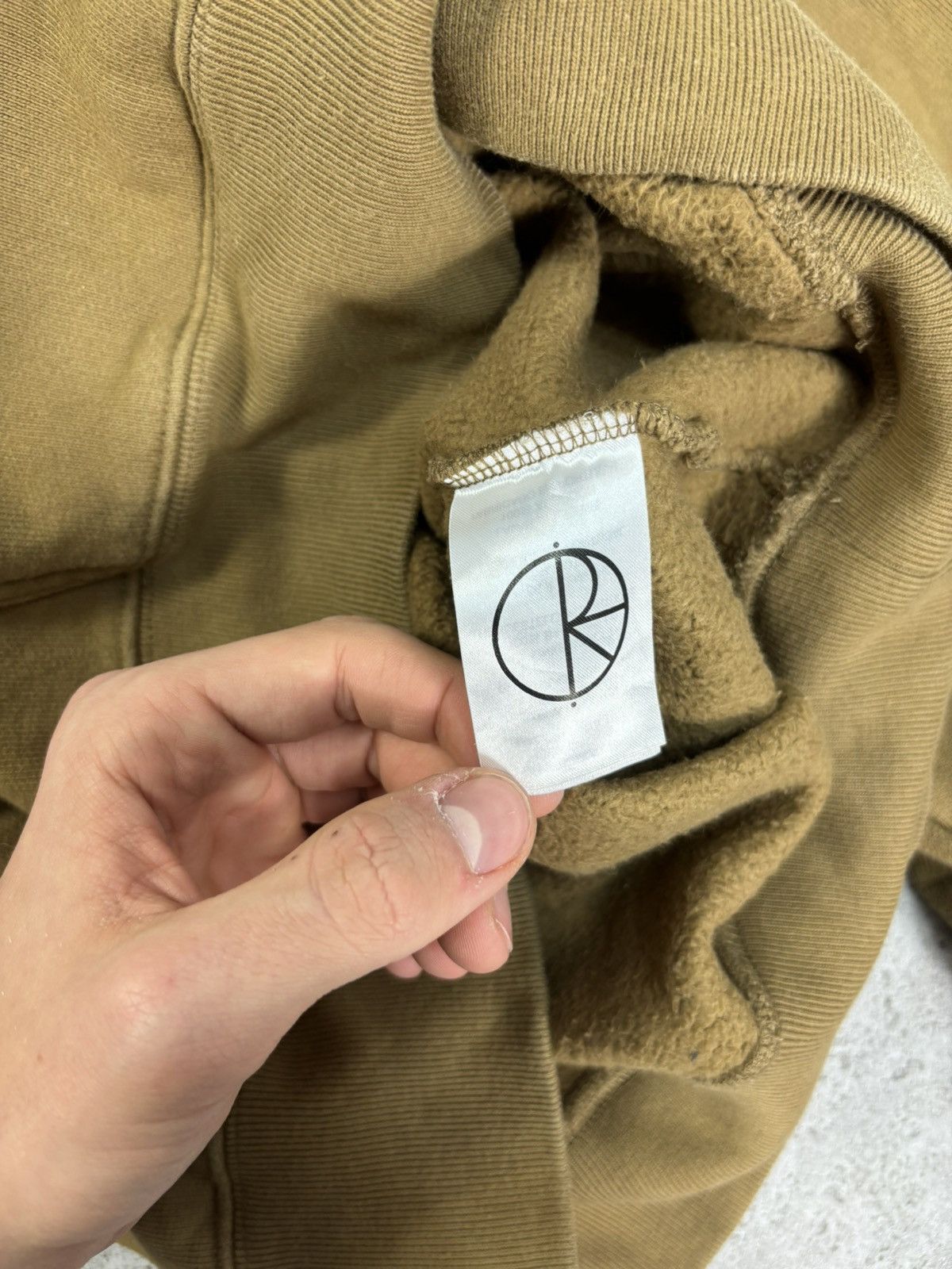 Polar Skate Co. × Vintage Boxy Polar Skate Hoodie Brown Patch Y2K Pinterest Size US S / EU 44-46 / 1 - 10 Thumbnail