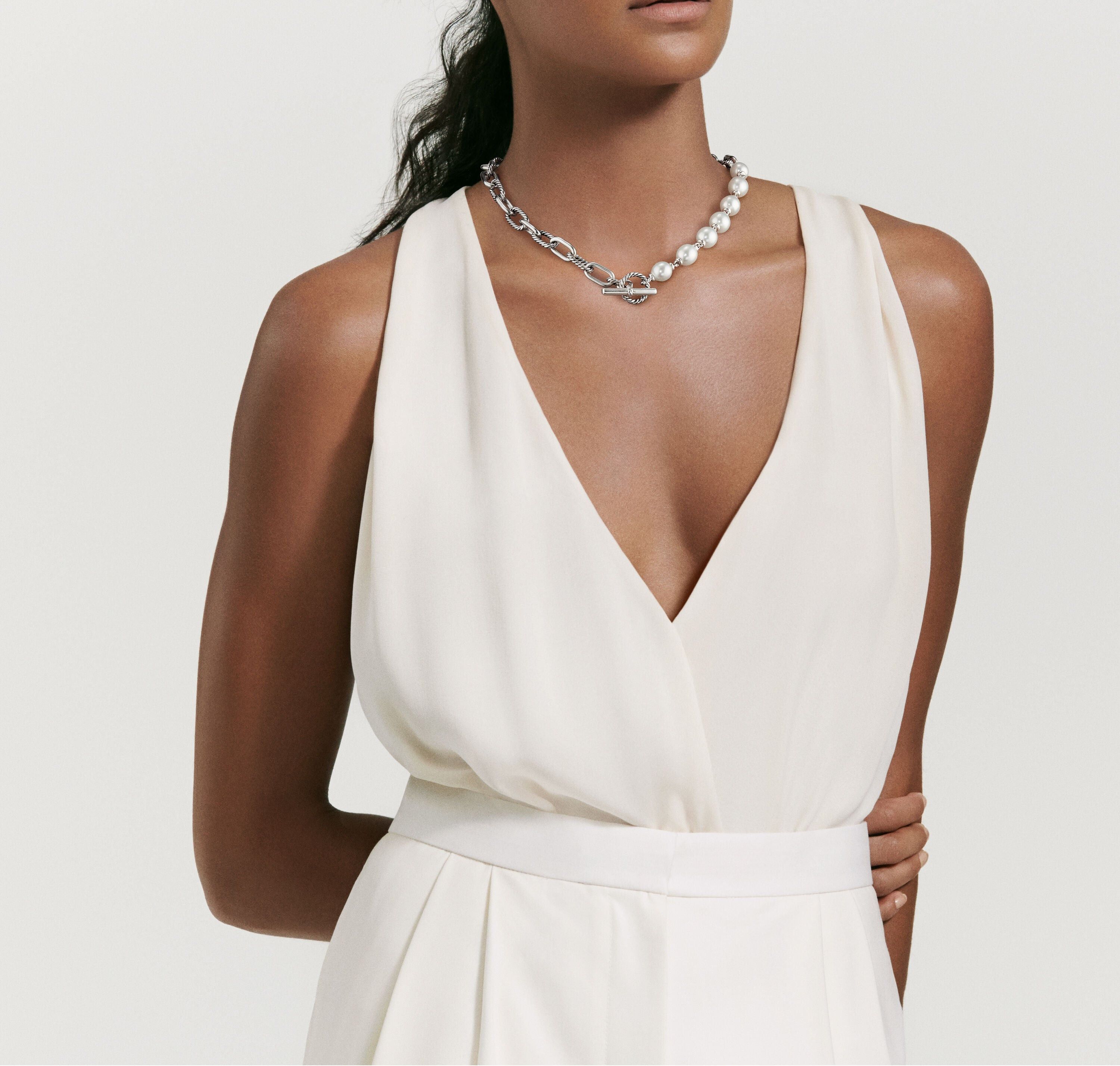 David Yurman o1w1db10526 N17008 Size:6/ Necklace in Sterling Silver Size ONE SIZE - 3 Thumbnail