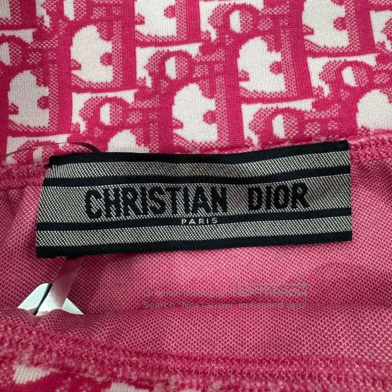 Dior Dior Pink Nylon Mini Skirt . Size 23" - 6 Thumbnail