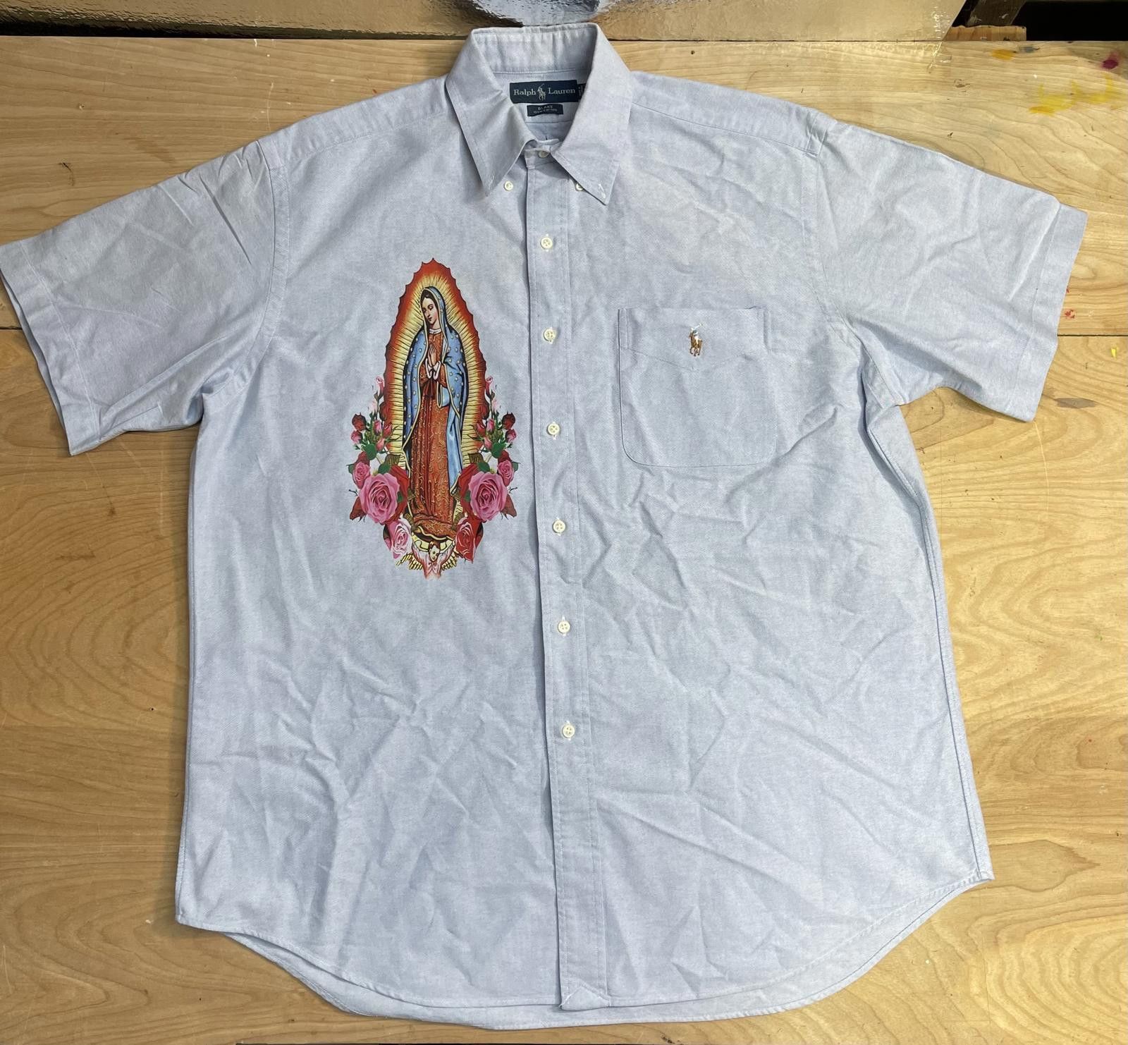 Affliction RALPHA LAUREN VIRGIN MARRY STYLE FLANNEL Size 42R - 1 Thumbnail
