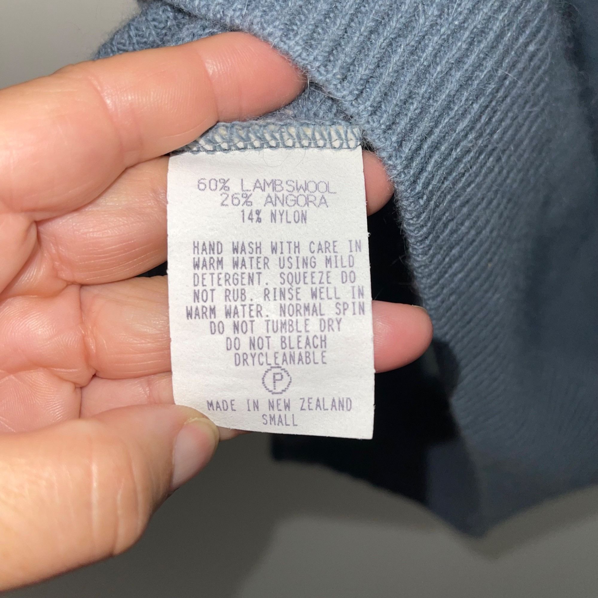 Other Spring Creek Angora Womens Vest Size Small Blue Size S / US 4 / IT 40 - 5 Thumbnail
