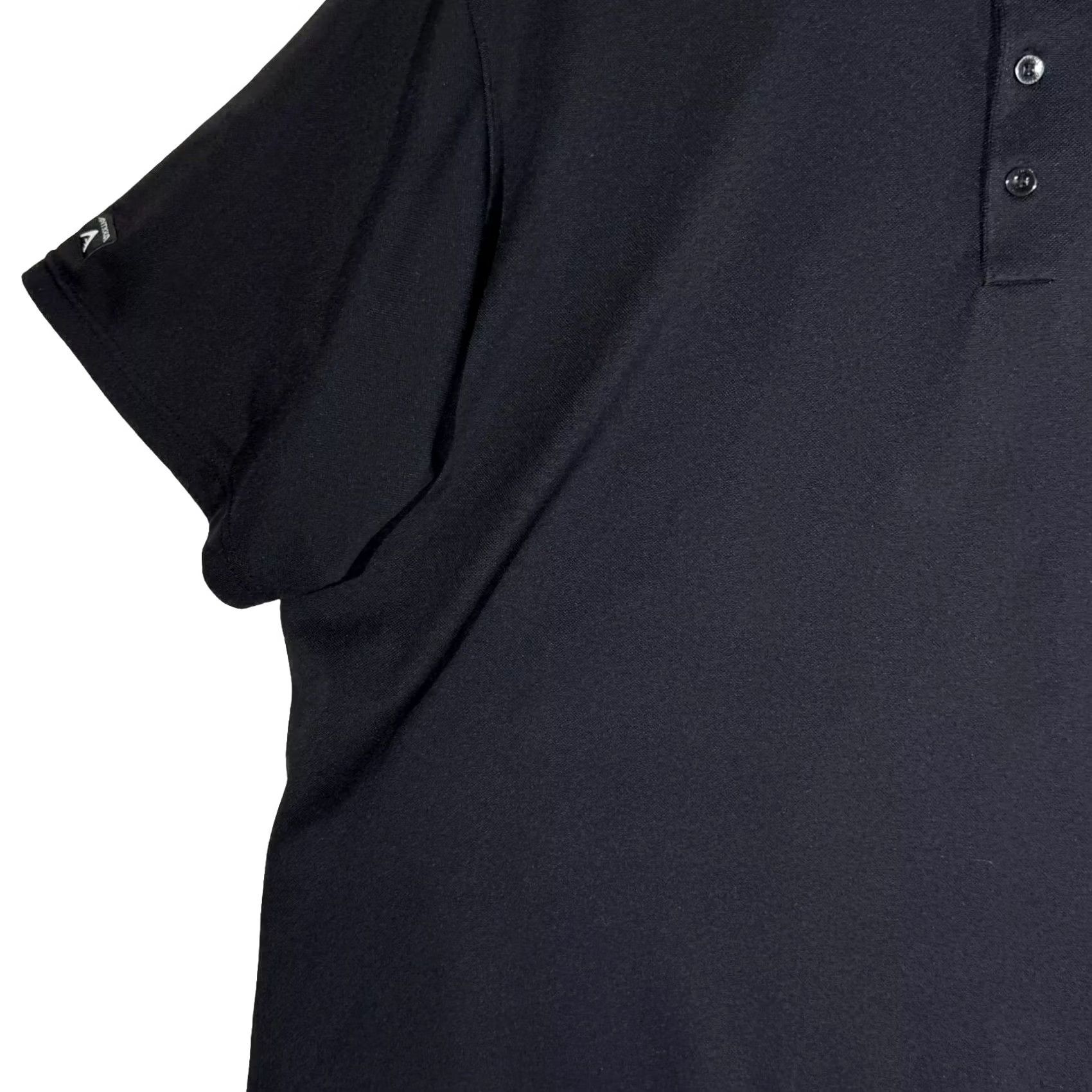 Vintage Antigua Polo Shirt 2XL Black Short Sleeve Collared Golf Performance shirt Men Size US XXL / EU 58 / 5 - 4 Thumbnail