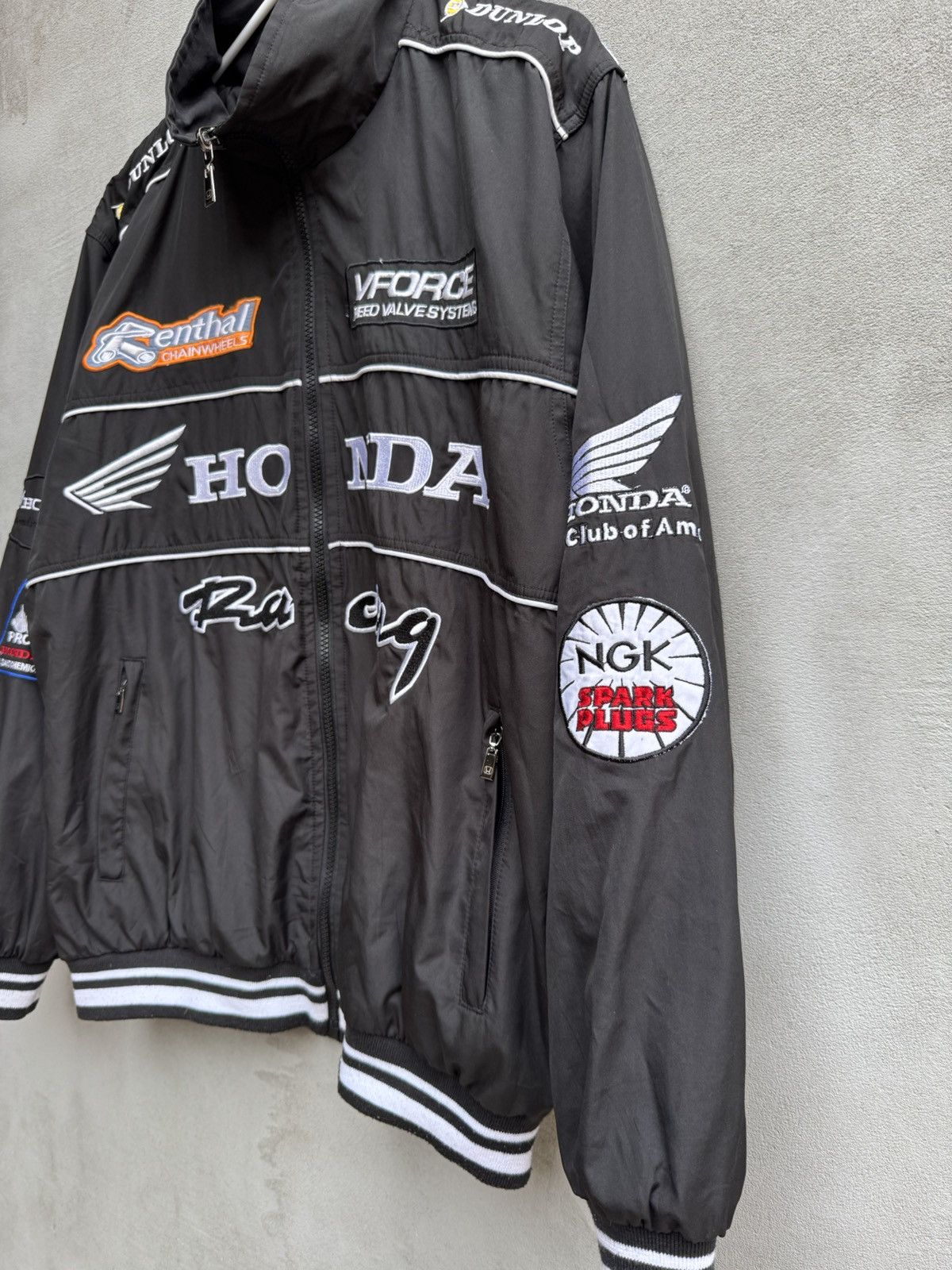 Honda Vintage Honda Racing Jacket F1 Racing Reversible Nascar Size US L / EU 52-54 / 3 - 5 Thumbnail