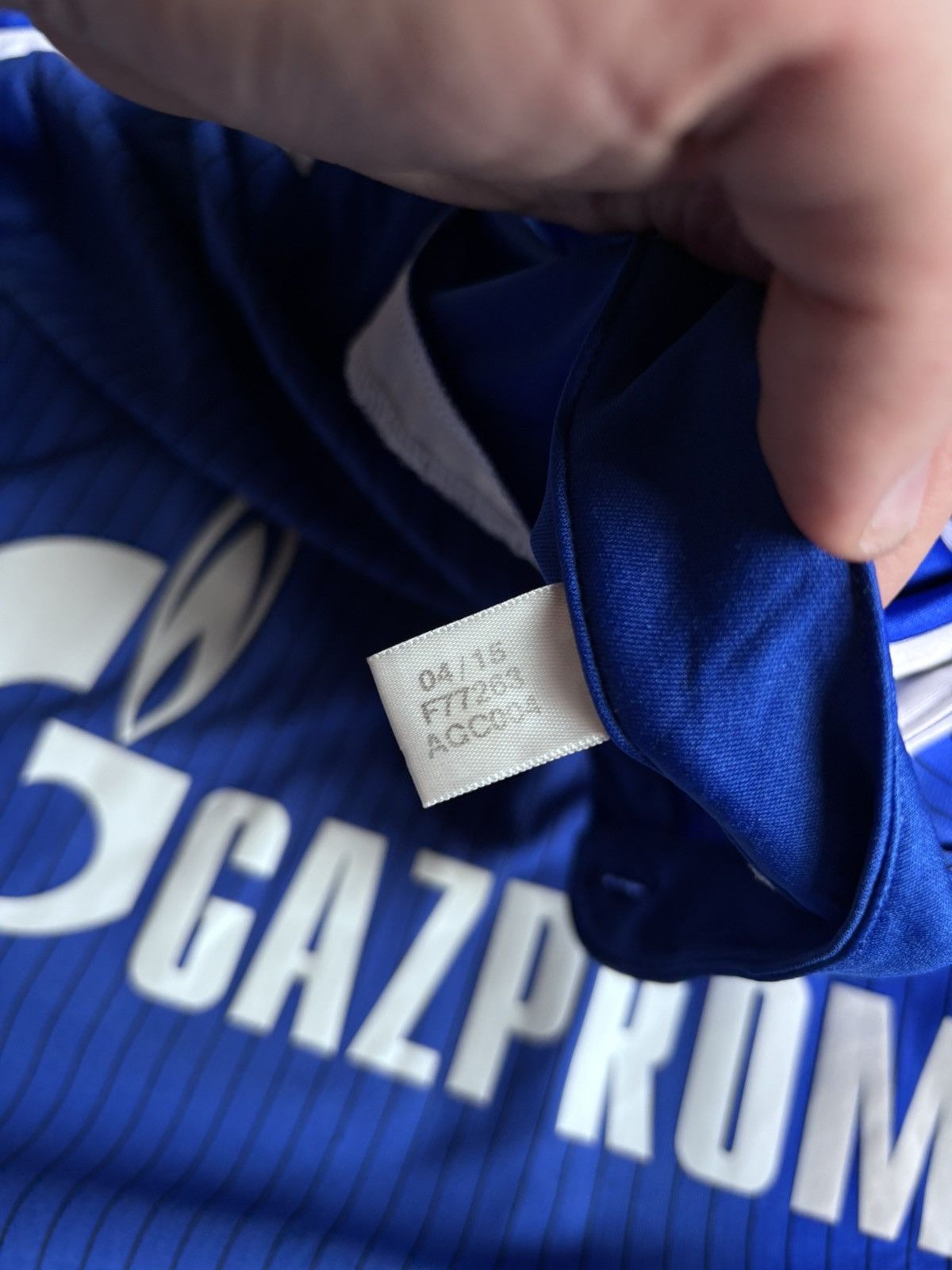 Adidas Adidas FC Schalke 04 Home Soccer Street Wear Jersey Size US L / EU 52-54 / 3 - 5 Thumbnail