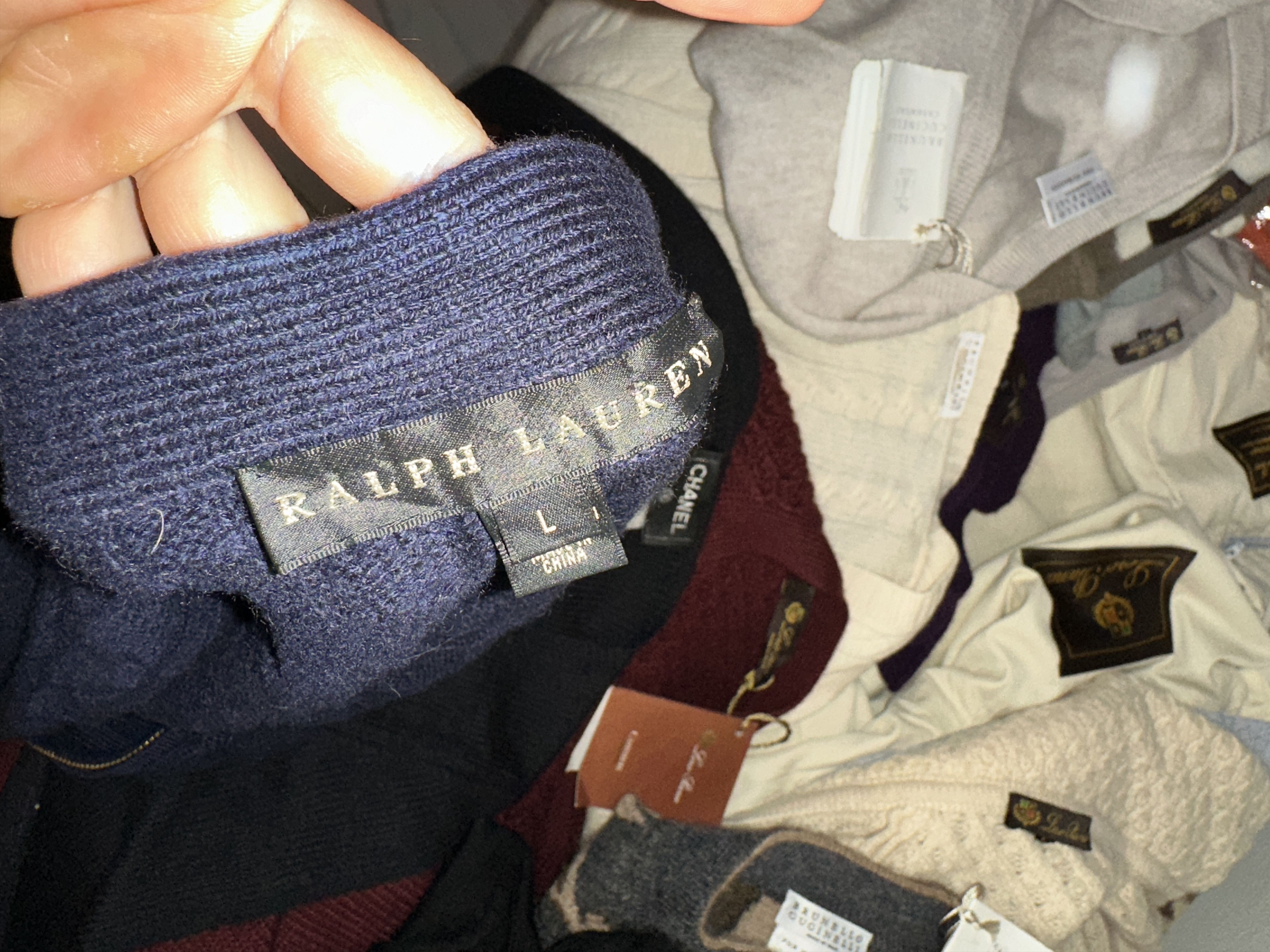 Ralph Lauren Black Label Ralph Lauren Black Label Cashmere Zip Cable Knit Size L Size L / US 10 / IT 46 - 16 Thumbnail