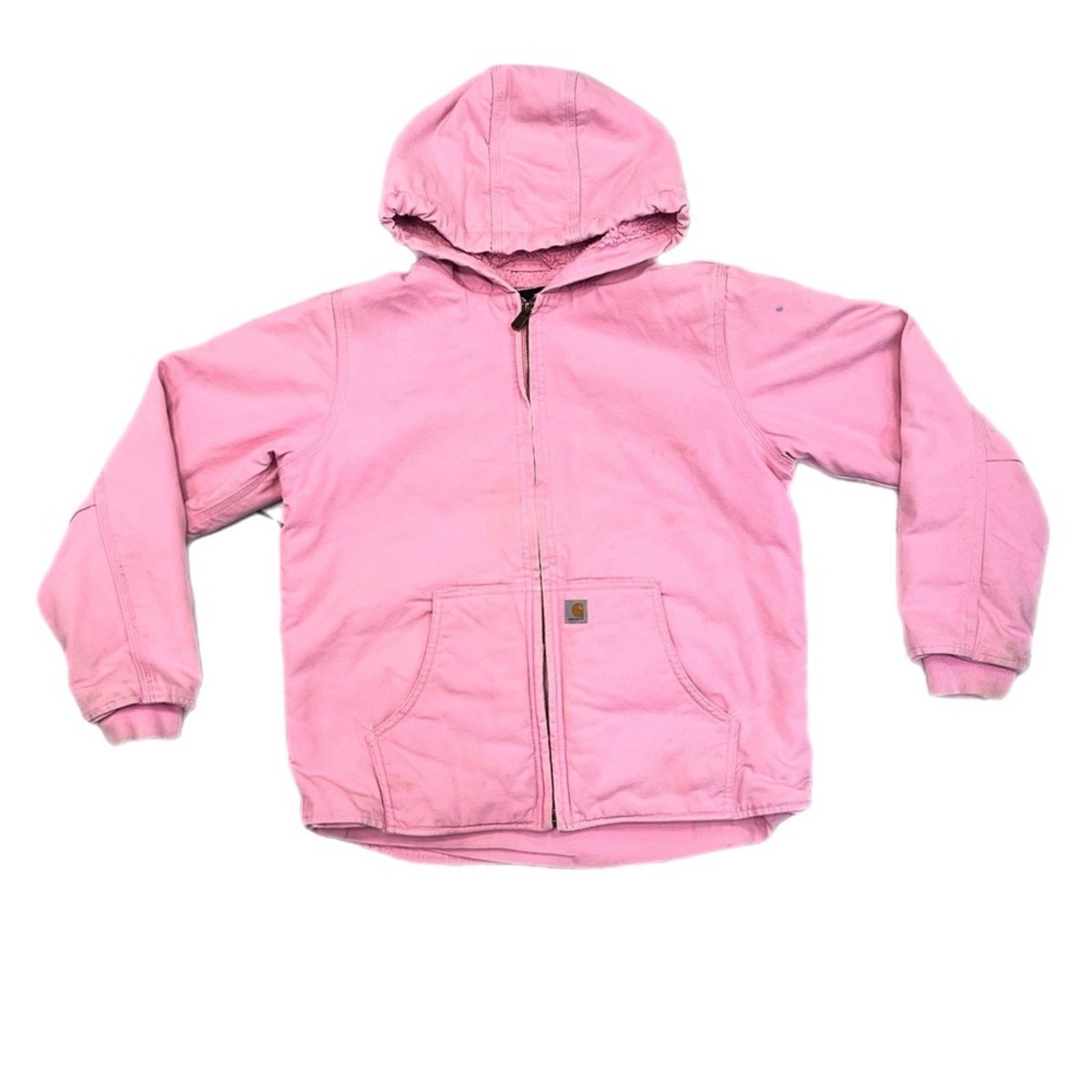 Carhartt Carhartt Pink Sherpa Lined Jacket Youth Size US L / EU 52-54 / 3 - 1 Thumbnail