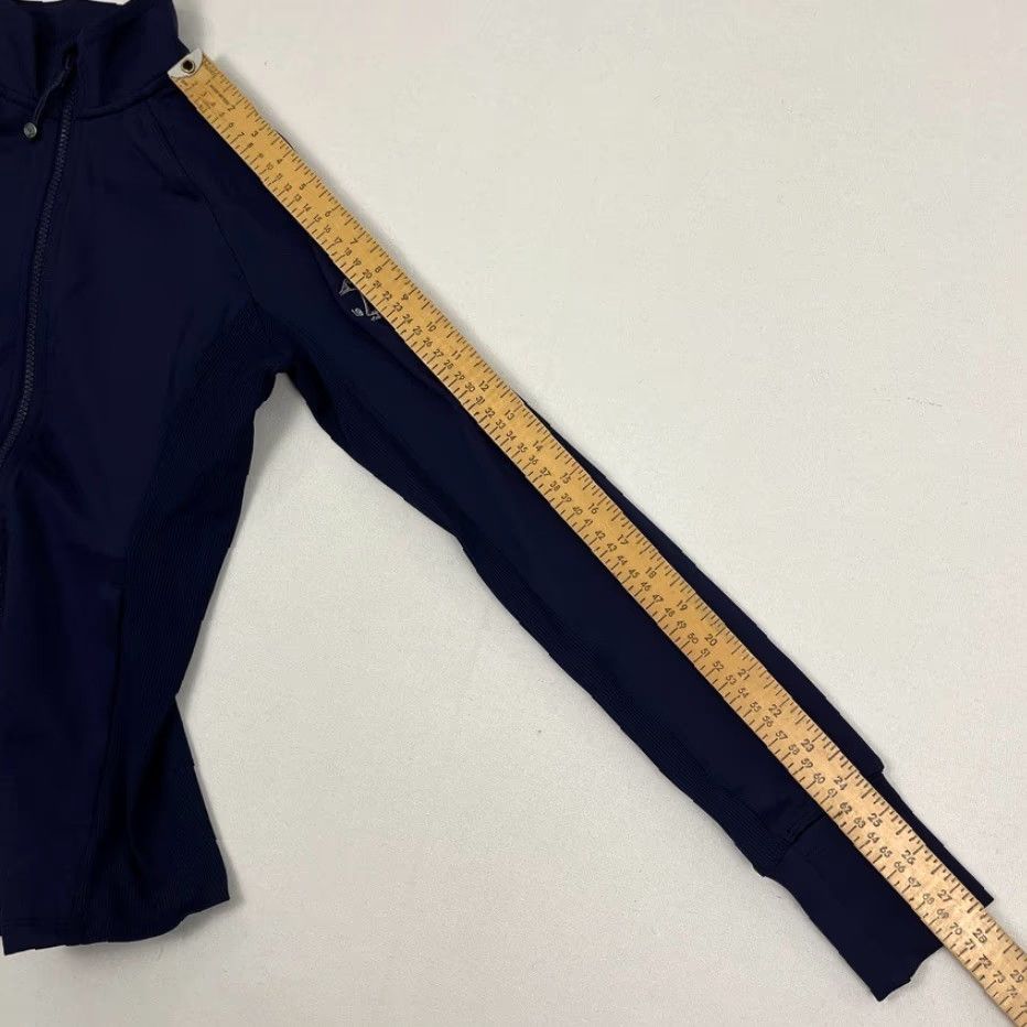 Vintage Greyson Golf Soleil Jacket Womens XS Navy Blue Active Performance Full Zip Casual Sports Athleisure Jacket Size XS / US 0-2 / IT 36-38 - 6 Thumbnail